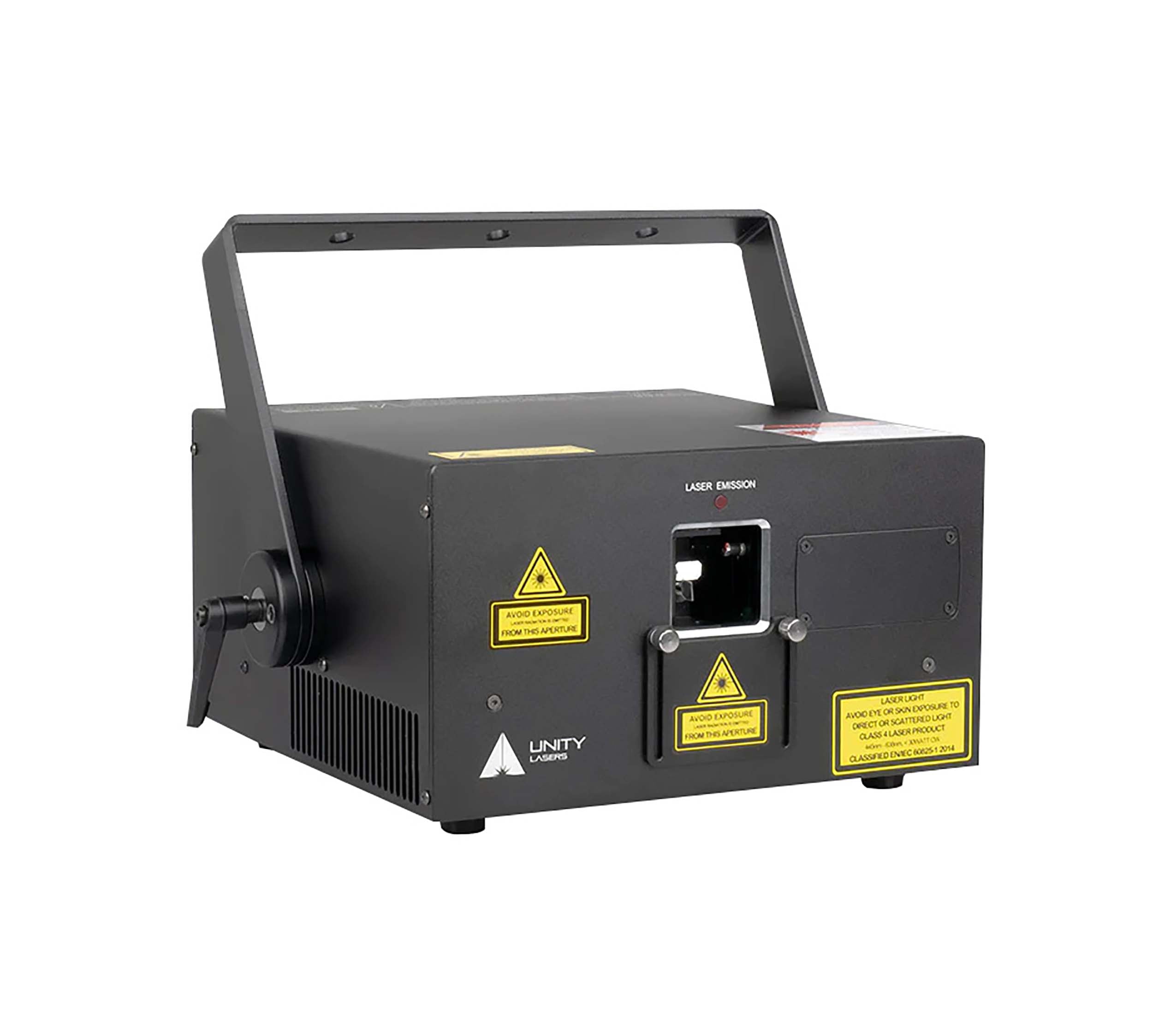 B-Stock: ProX X-RAW5, Unity High Power RGB Laser Light Show Projector System by ProX Cases