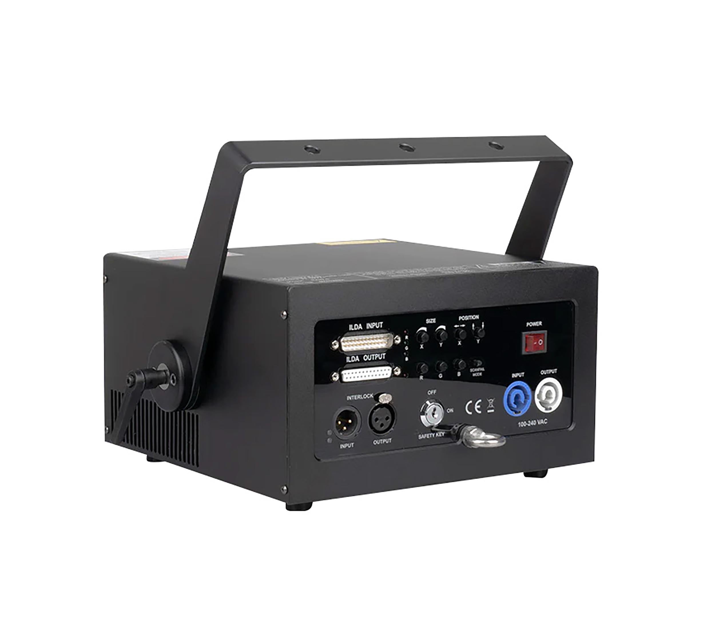 B-Stock: ProX X-RAW5, Unity High Power RGB Laser Light Show Projector System by ProX Cases