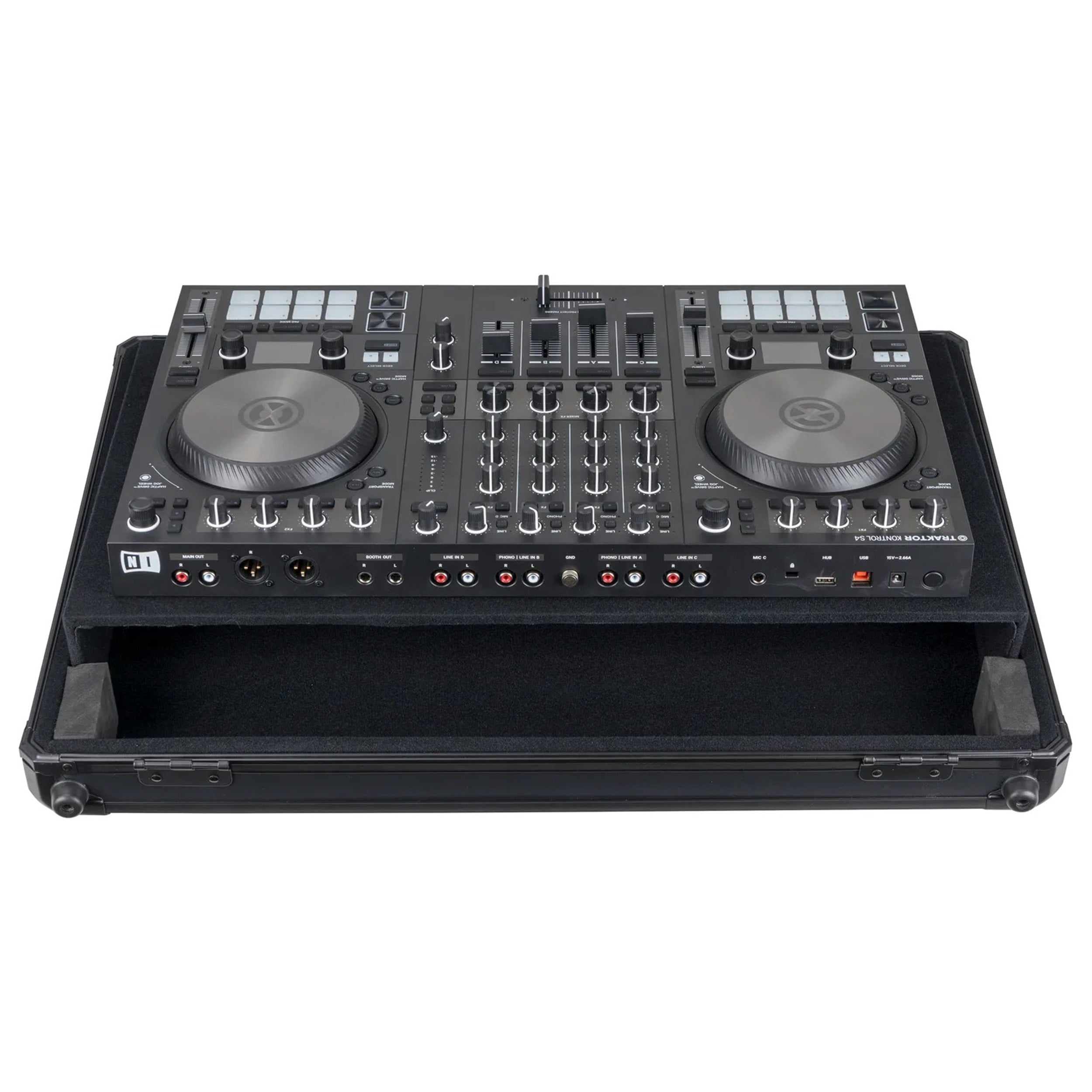 B-Stock: Odyssey KDJC3BL Black KROM Carrying Case for Universal Medium Size DJ Controllers by Odyssey