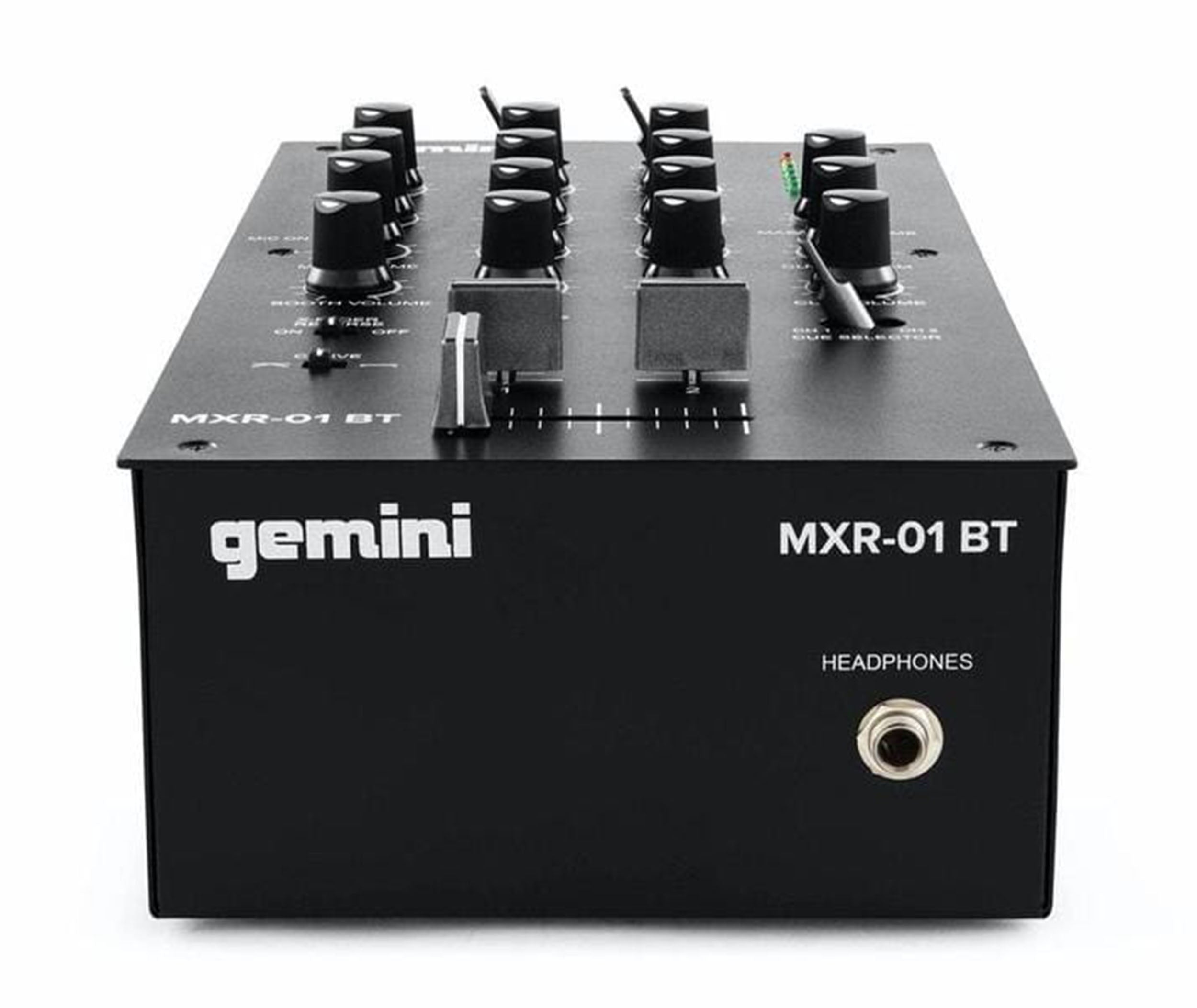 B-Stock: Gemini Sound MXR-01BT, 2-Channel Professional Dj Mixer with Bluetooth Input by Gemini Sound