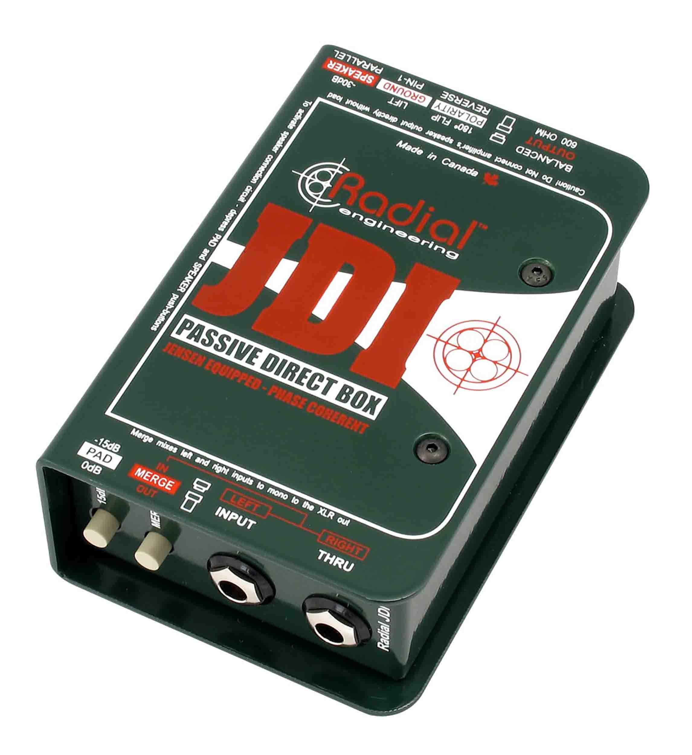 Radial Engineering JDI Premium Passive Direct Box by Radial Engineering