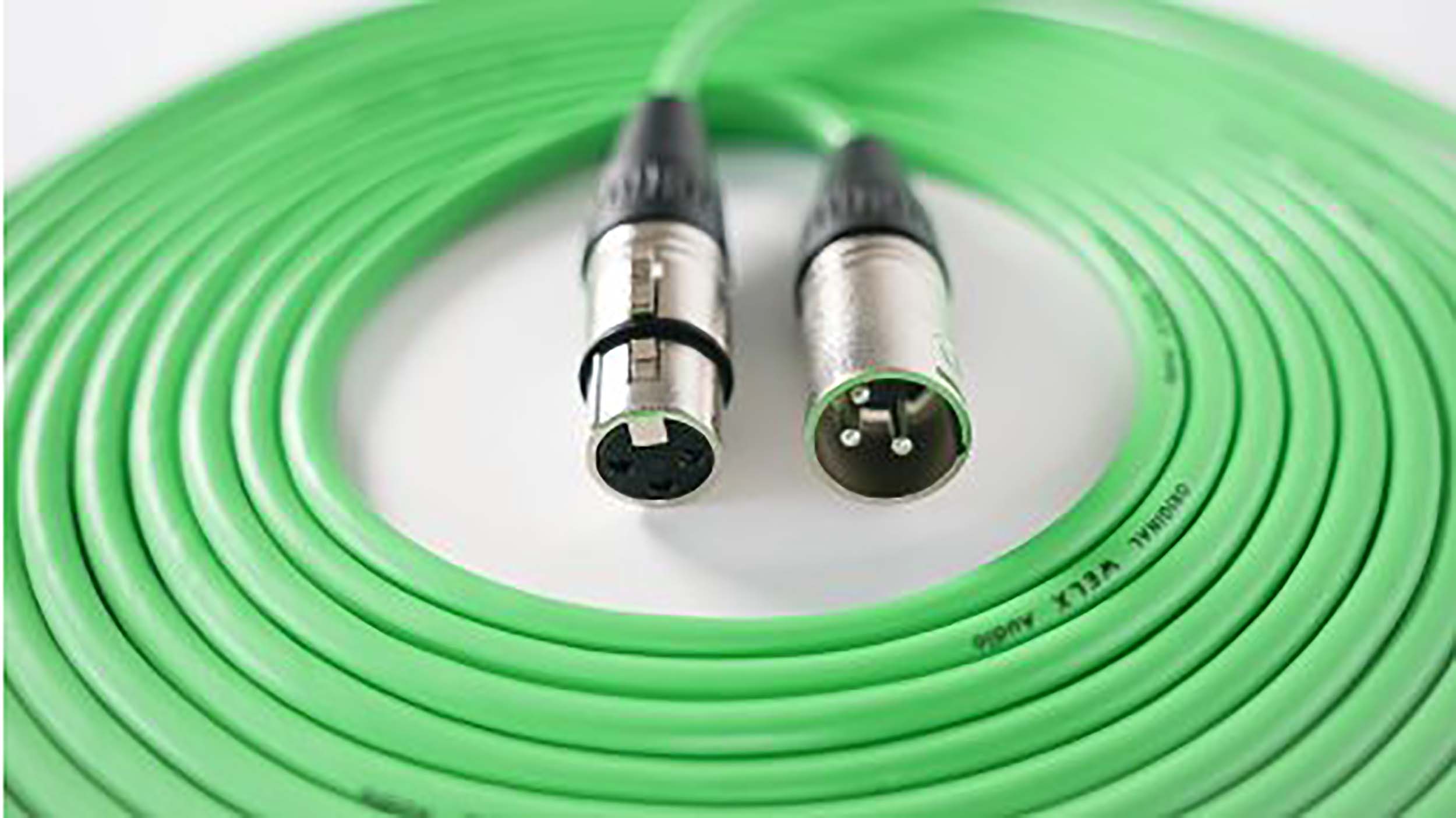 WELX CC Balanced 3 Meter Green Audio Cable Professional Connections by WELX