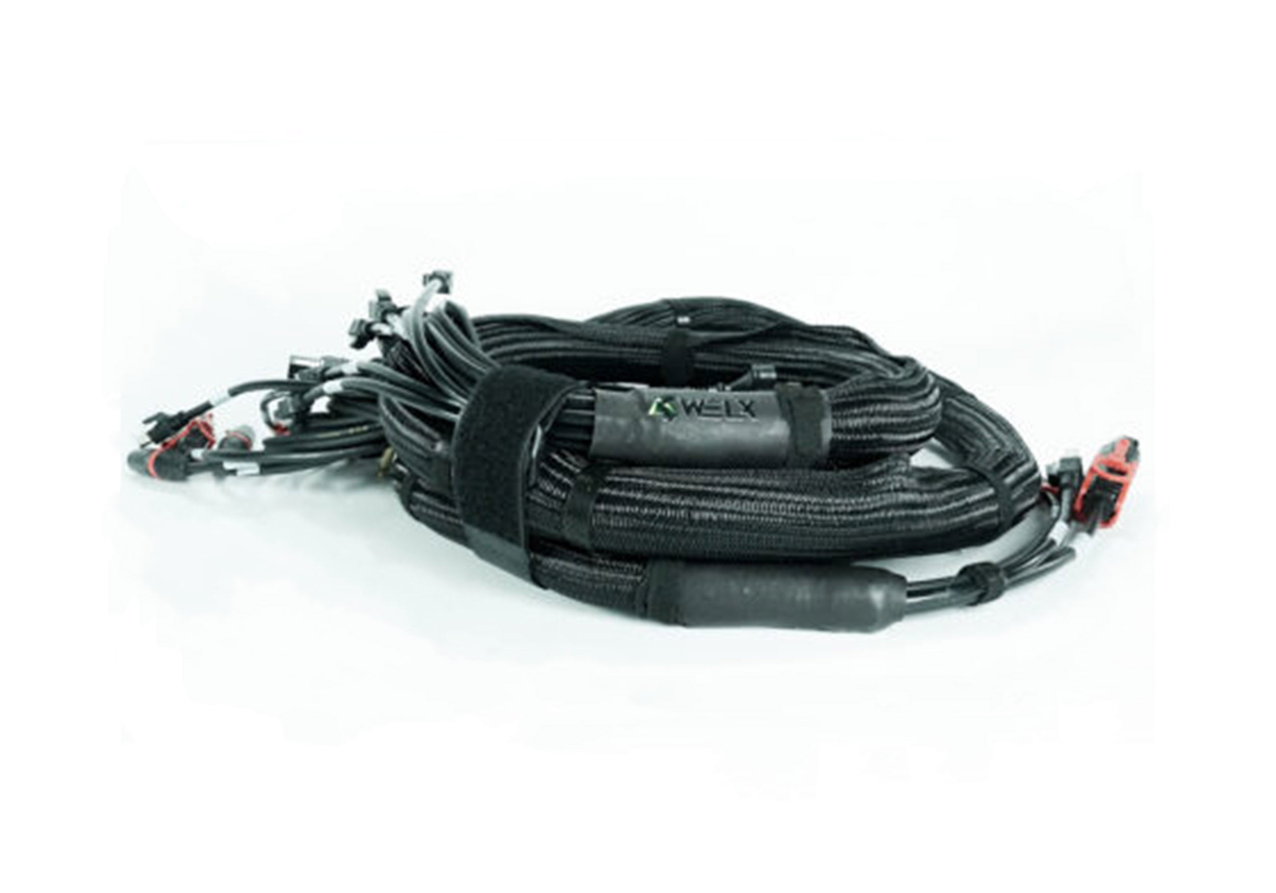 WELX WLX2 DJ Booths Snake Professional Audio Cables for 2 CDJs + Mixer - Black by WELX