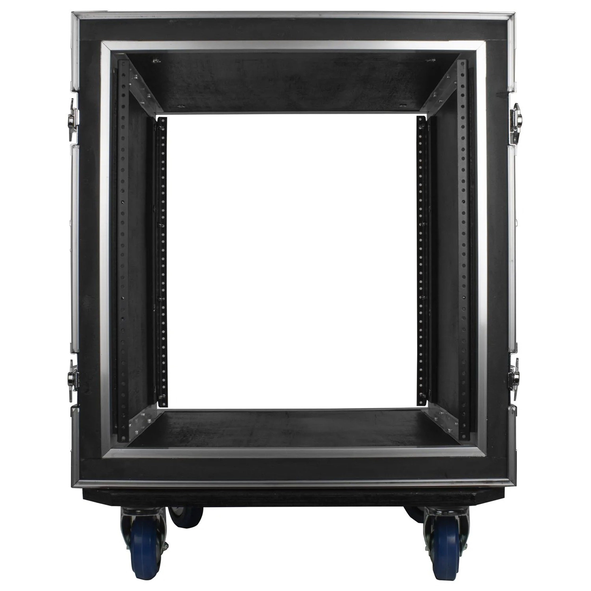 C-Stock Scratch & Dent: Odyssey FZS12W, 12U Shock Mount Rack Flight Case With Wheels by Odyssey