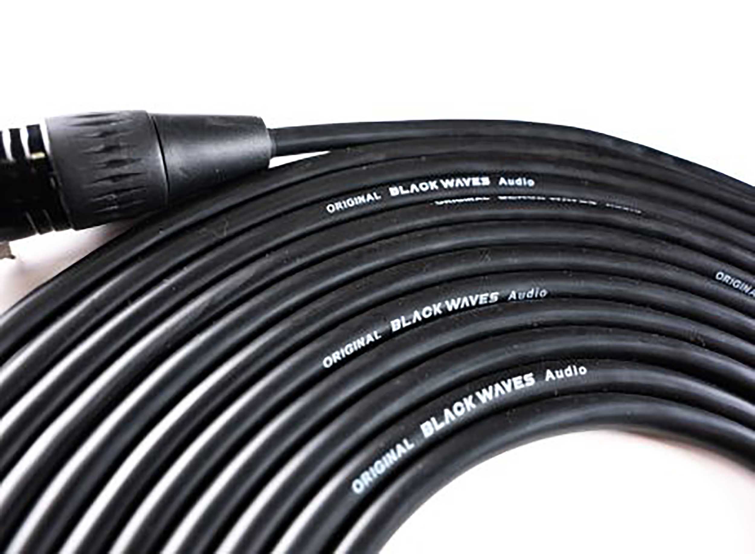 WELX Black Waves RR Black 2 Meter Audio Cable - Pair by WELX