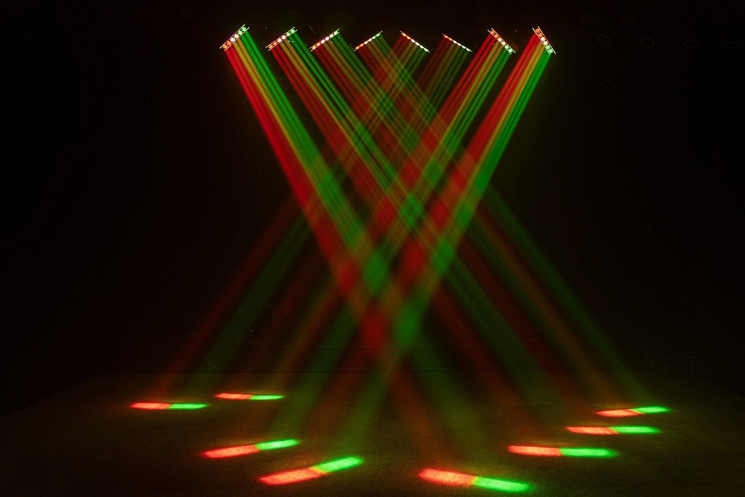 ColorKey CKU-1076 GrooveBar FX Moving Head Bar with Pixel Control and RGB Strip Effects - Black by ColorKey