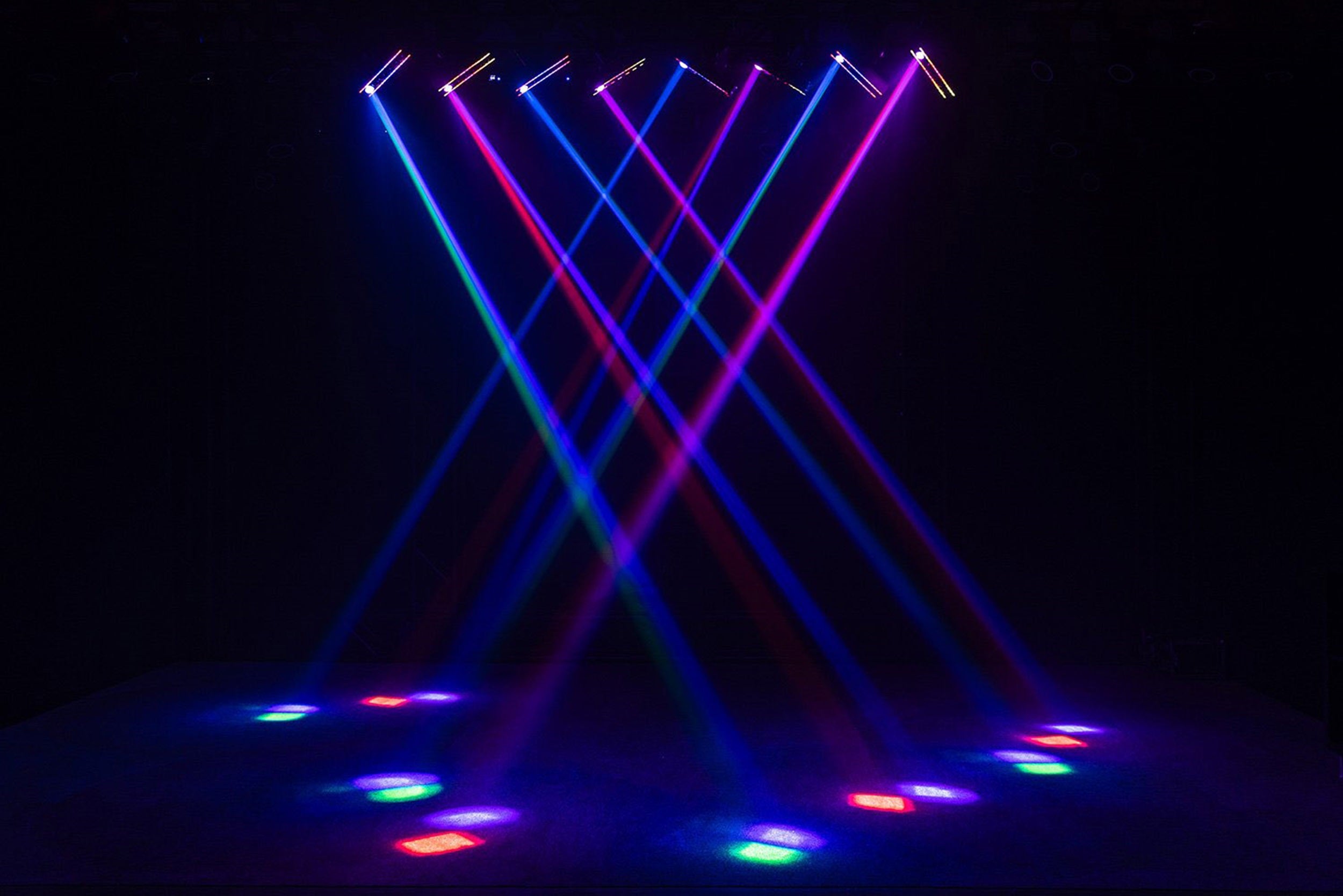 ColorKey CKU-1076 GrooveBar FX Moving Head Bar with Pixel Control and RGB Strip Effects - Black by ColorKey