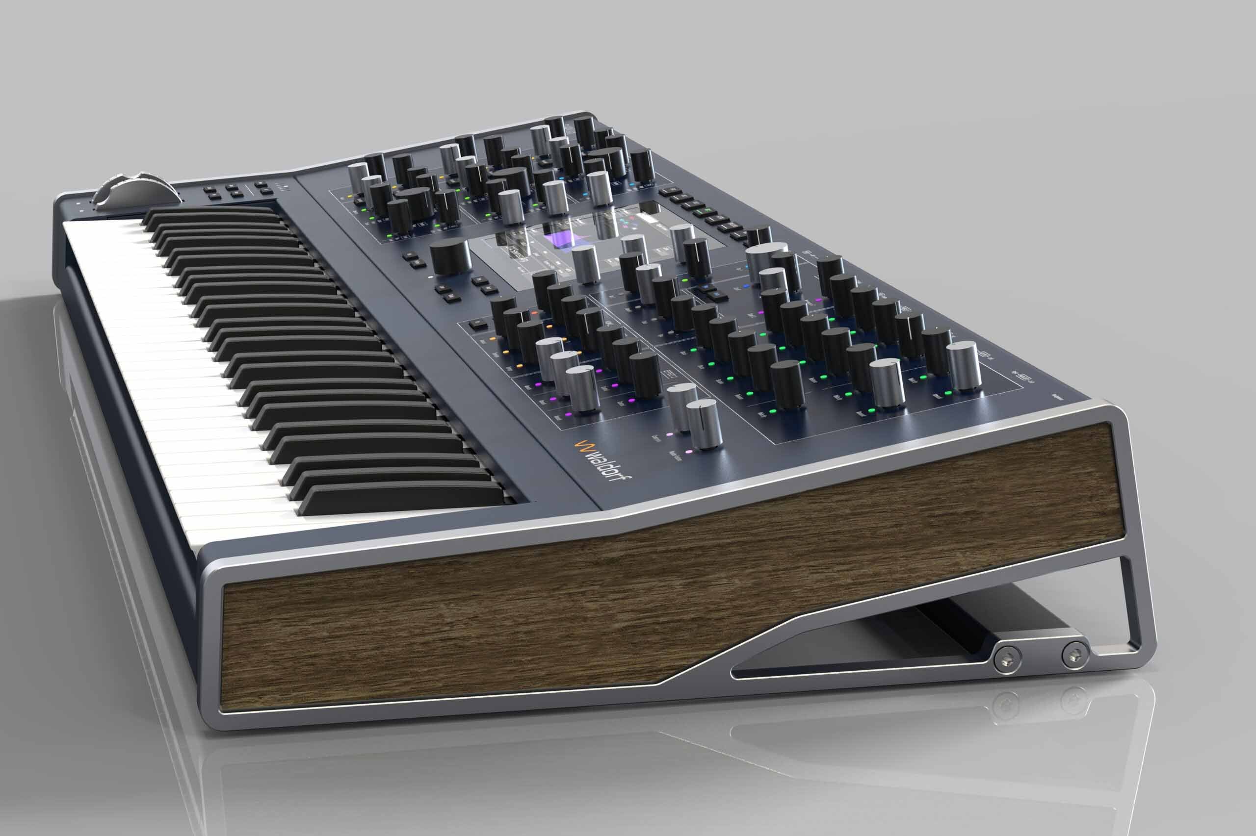 Waldorf QUANTUM-MK2 Digital Hybrid Synthesizer with Analog and Multitouch Display by Waldorf