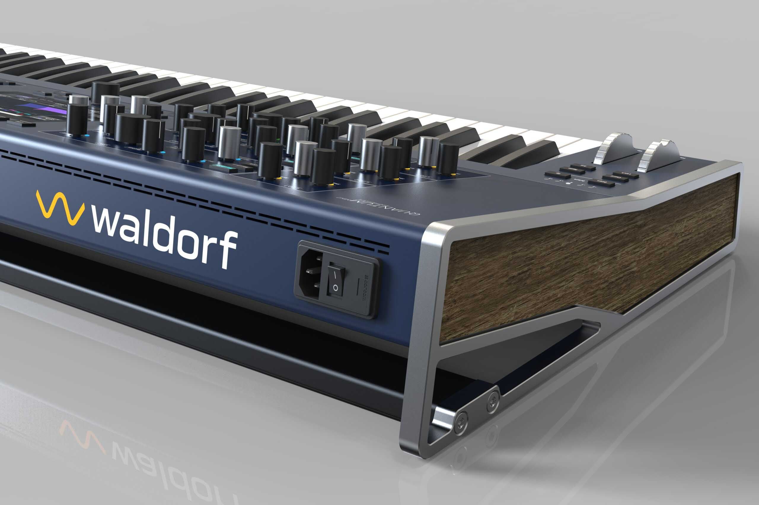 Waldorf QUANTUM-MK2 Digital Hybrid Synthesizer with Analog and Multitouch Display by Waldorf
