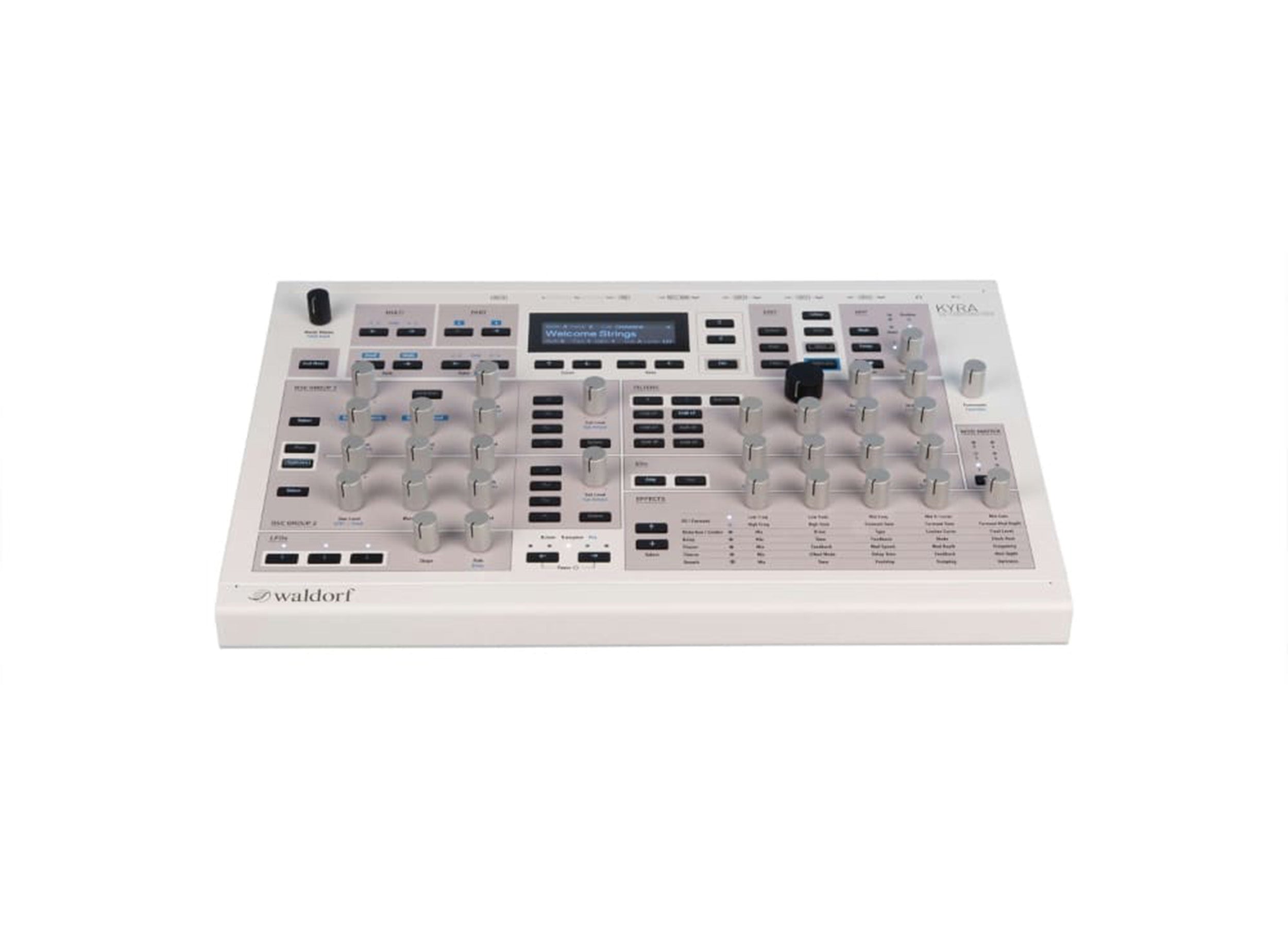 Waldorf Kyra Virtual Analog Synthesizer - White by Waldorf