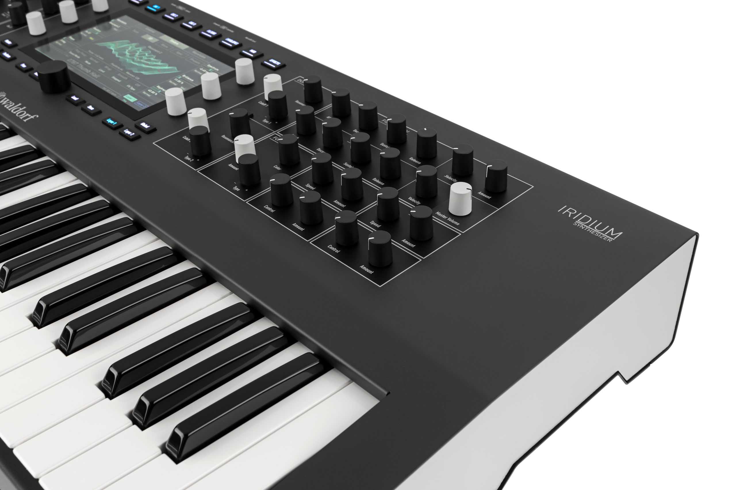 Waldorf IRIDIUM KEYBOARD 16 Voice Digital Synthesizer by Waldorf