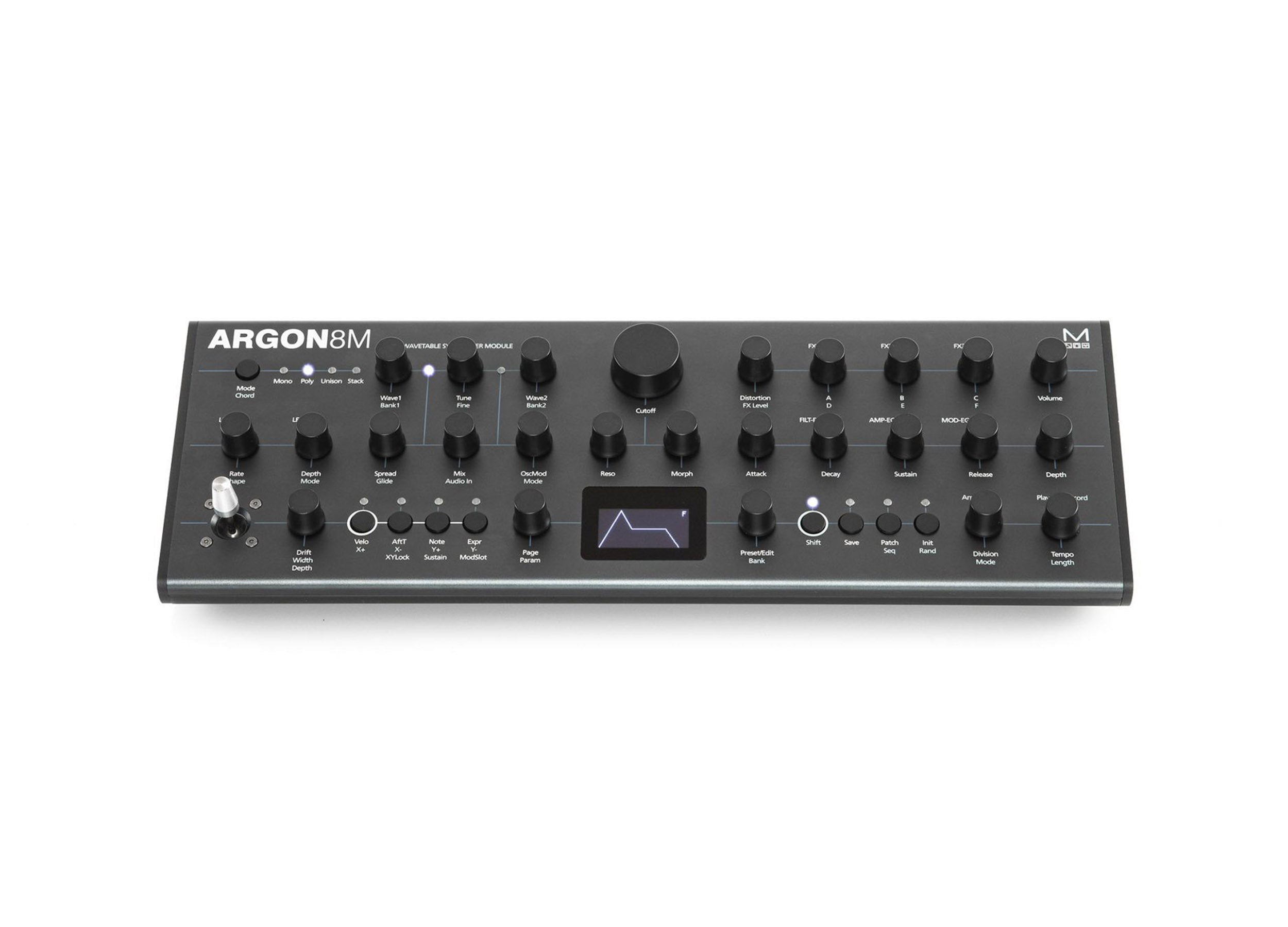 Modal ARGON8M Polyphonic Wavetable Synthesizer Module by Modal
