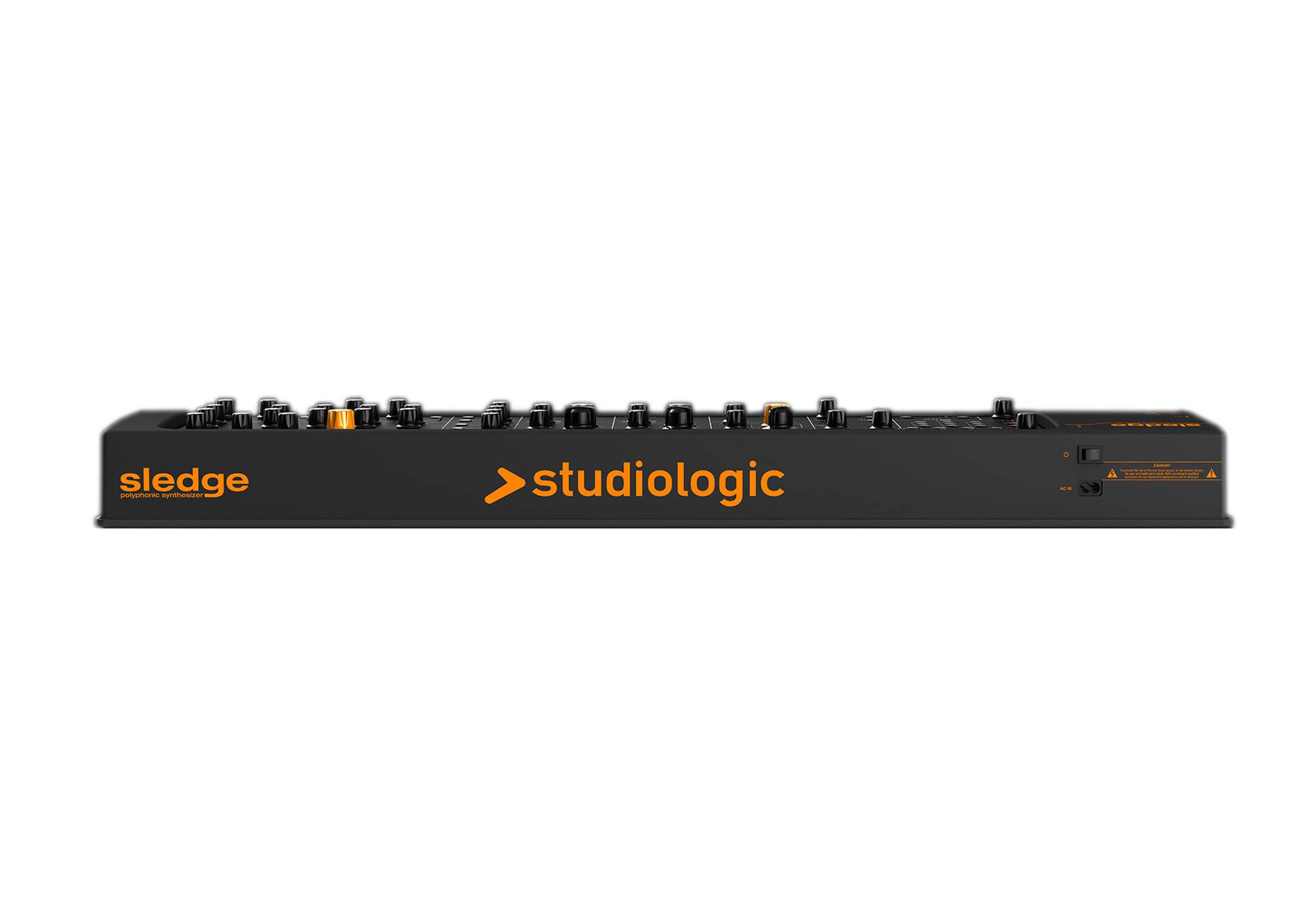 Studiologic SLEDGE-2-BLK 61-Key Professional Synthesizer - Black by Studiologic