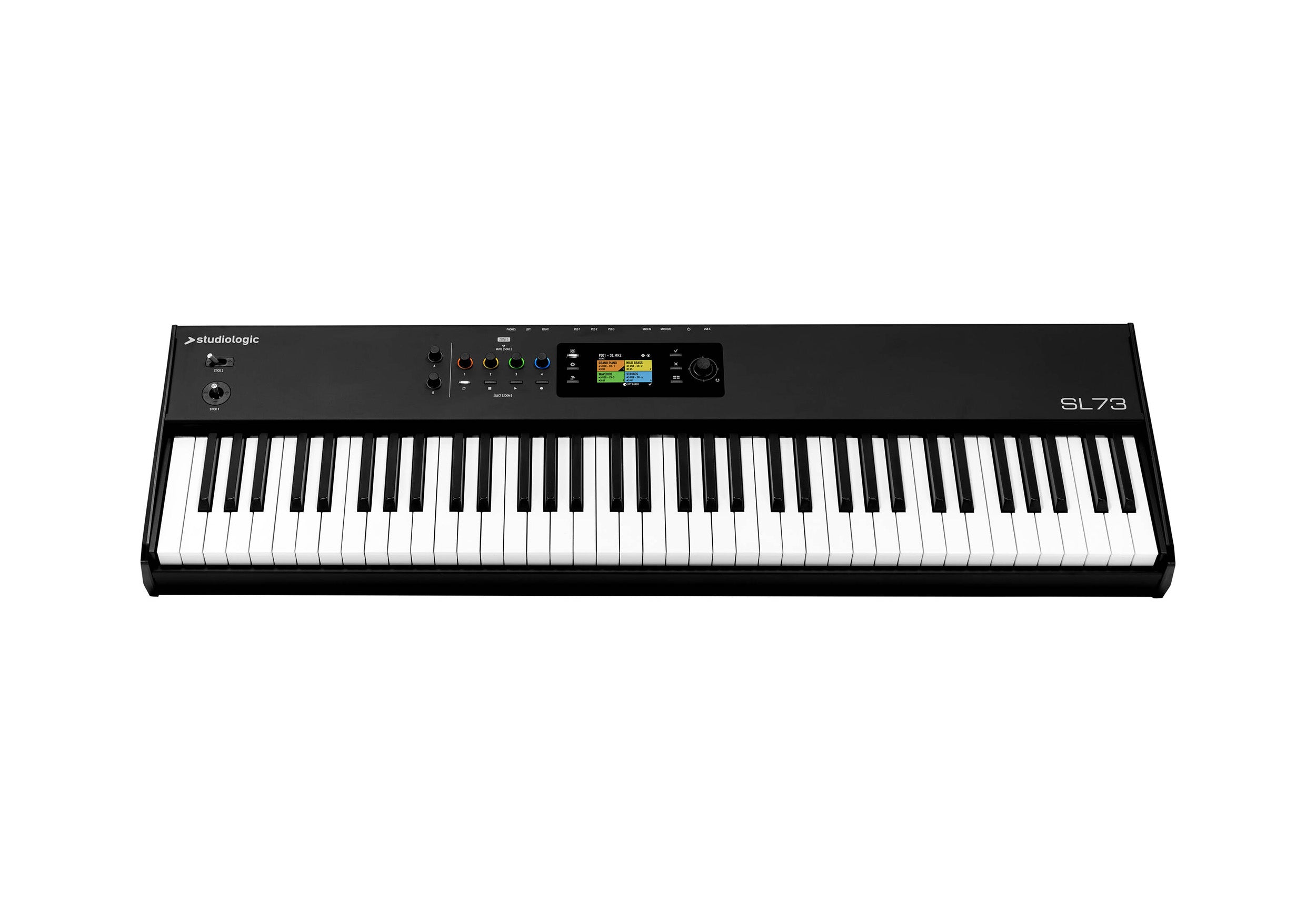 Studiologic SL-73-MK2 MIDI Controller with TP/110 Premium Hammer Action - 73-Key by Studiologic