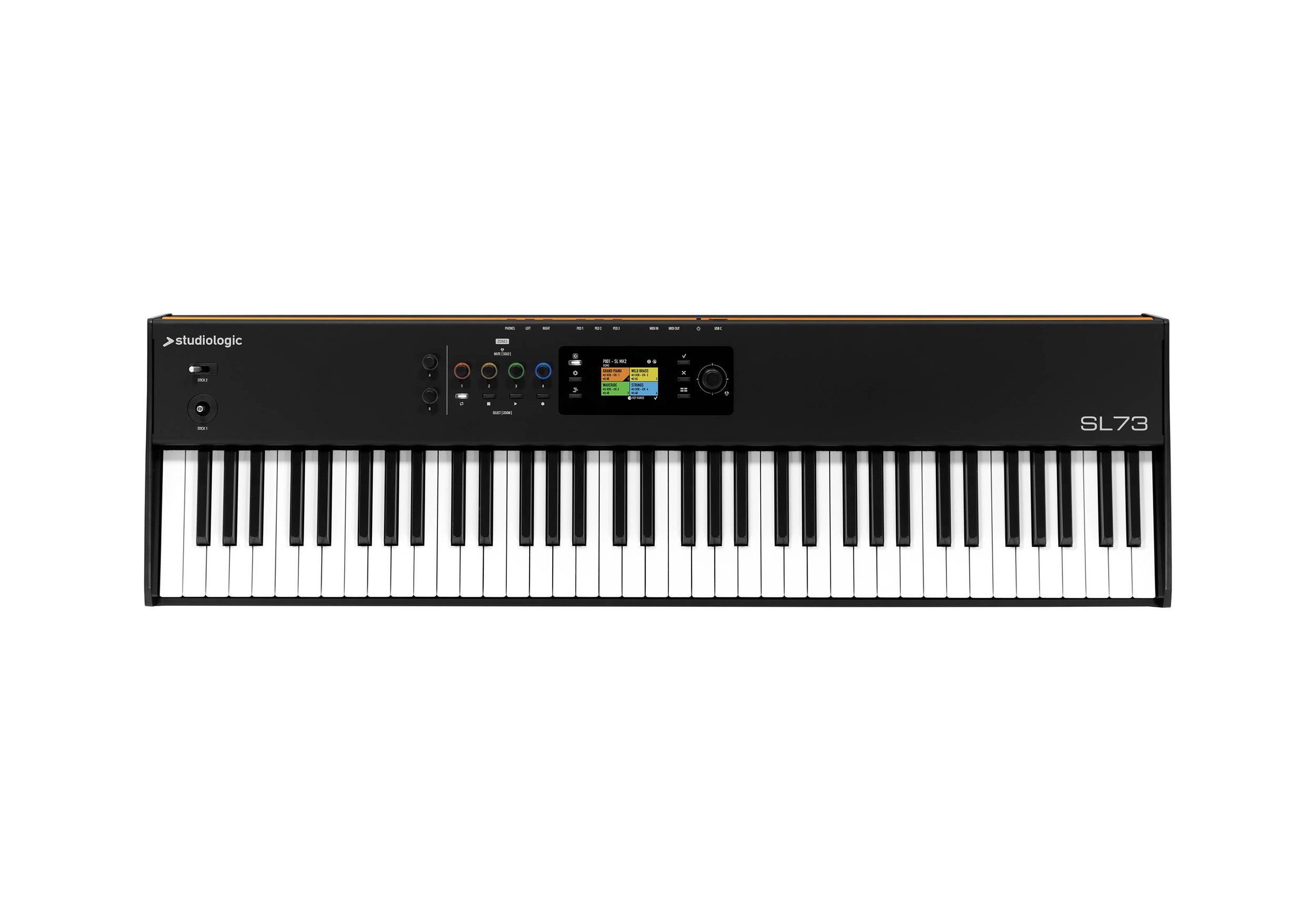 Studiologic SL-73-MK2 MIDI Controller with TP/110 Premium Hammer Action - 73-Key by Studiologic