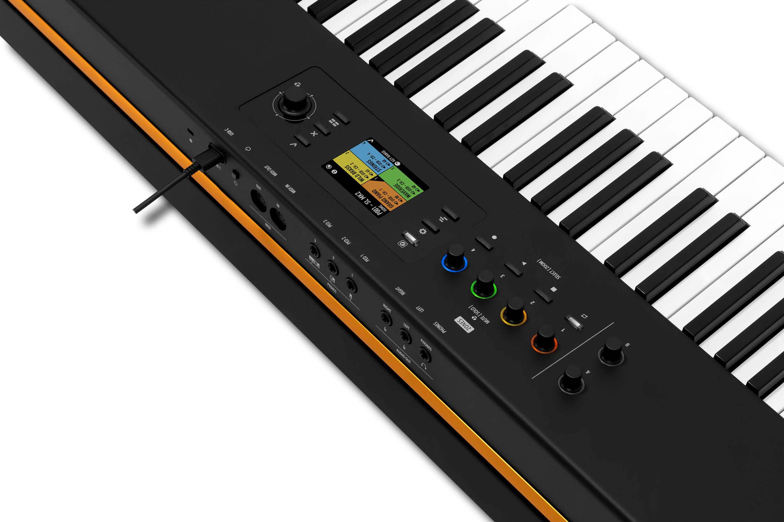 Studiologic SL-73-MK2 MIDI Controller with TP/110 Premium Hammer Action - 73-Key by Studiologic
