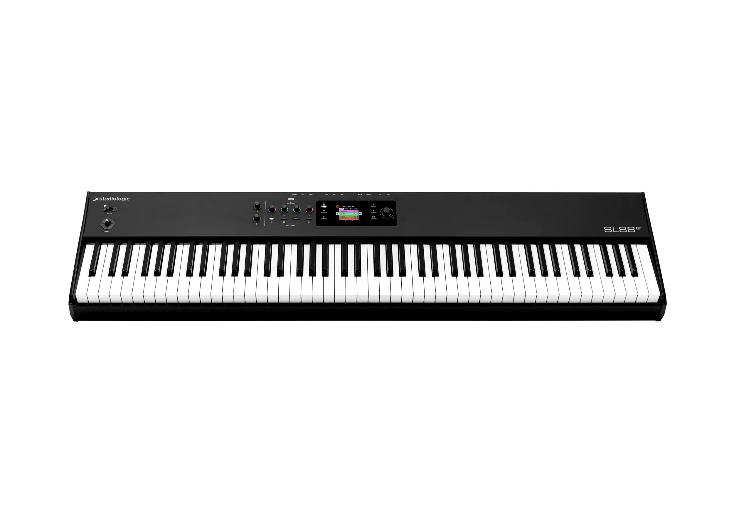 Studiologic SL-88GT-MK2 MIDI Controller with TP/400 WOOD Graded Hammer Action - 88-Key by Studiologic