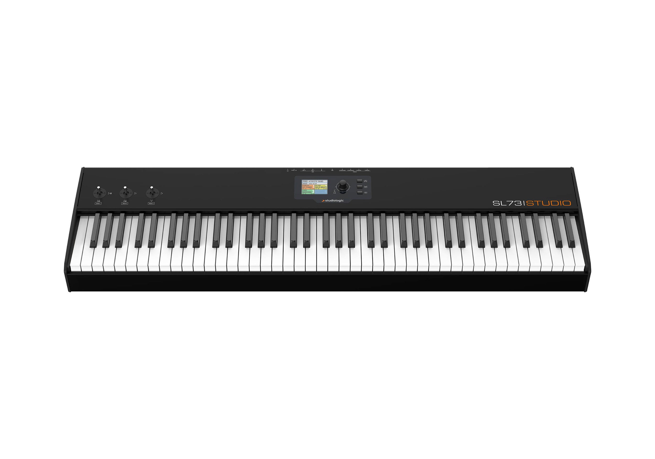 Studiologic SL-73-STUDIO USB/MIDI Keyboard Controller with TP/100LR Premium Hammer Action - 73 Key by Studiologic