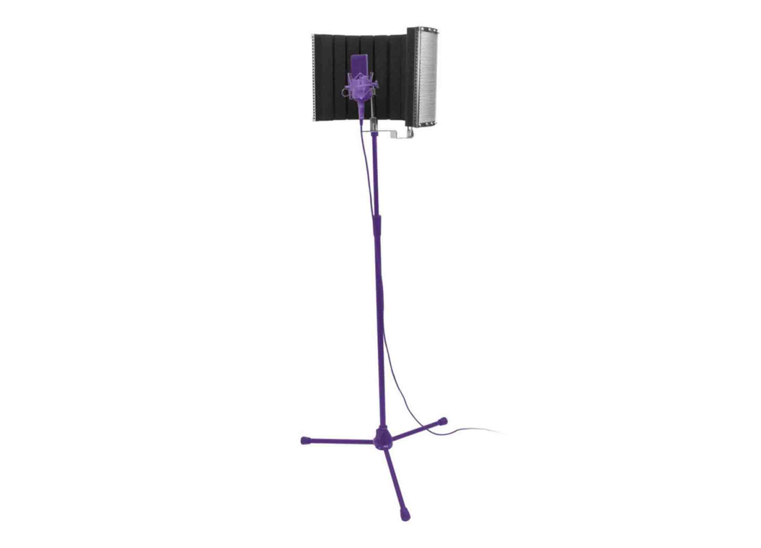 On Stage ASMS4730 Isolation Shield Adjustable, Durable and Lightweight for Professional Recording by OnStage