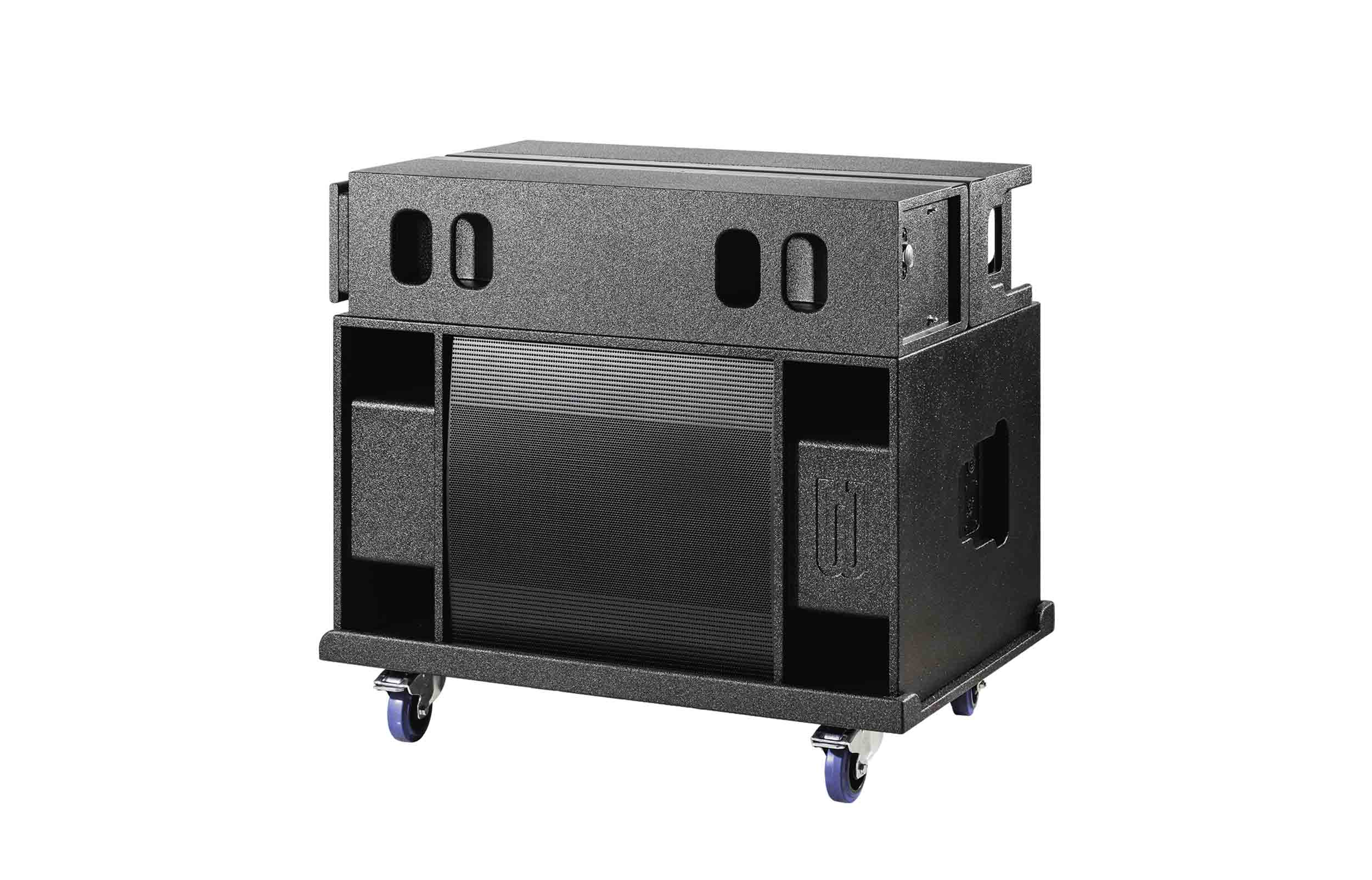 BASSBOSS SUBLIM8 MK3 Column PA Speaker with 18-Inch Subwoofer - Black