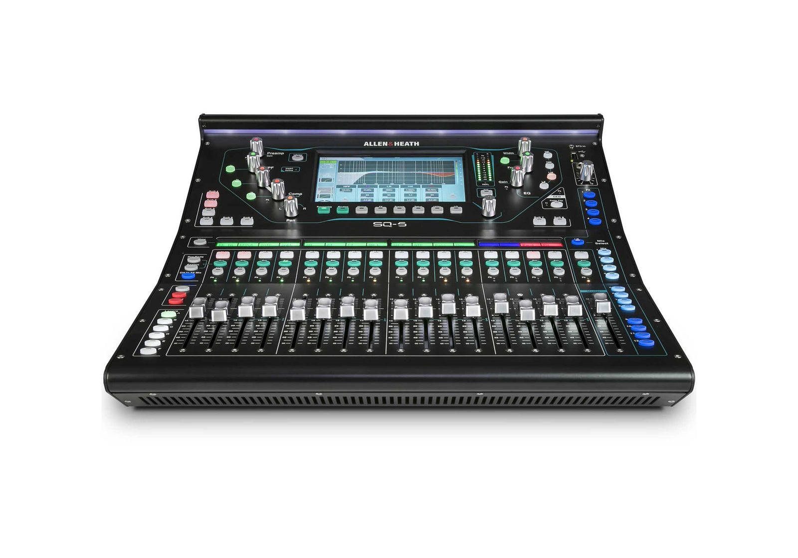 Allen & Heath SQ-5, 48-Channel Digital Mixer with 16+1 Motorized Faders by ALLEN & HEATH