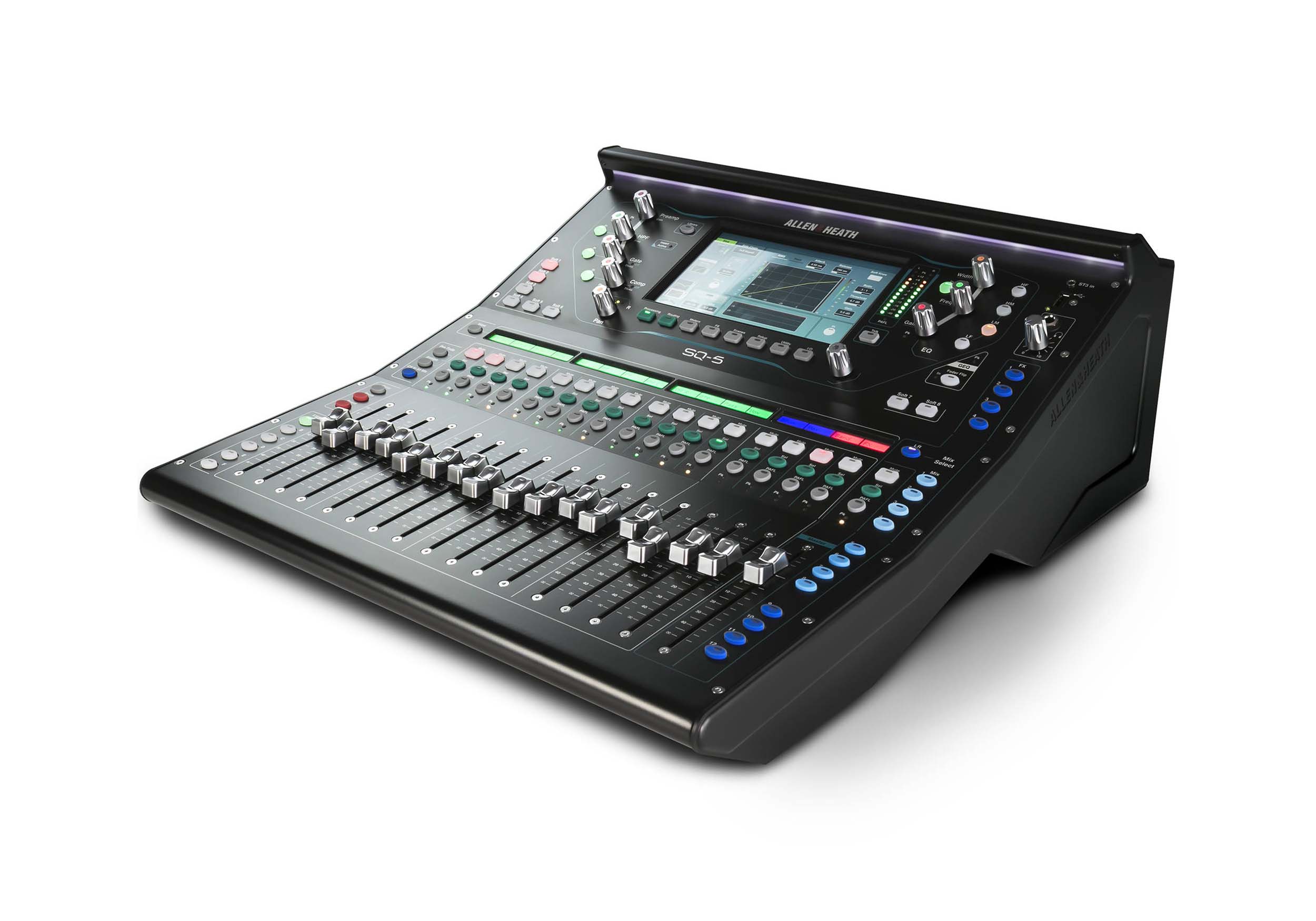 Allen & Heath SQ-5, 48-Channel Digital Mixer with 16+1 Motorized Faders by ALLEN & HEATH