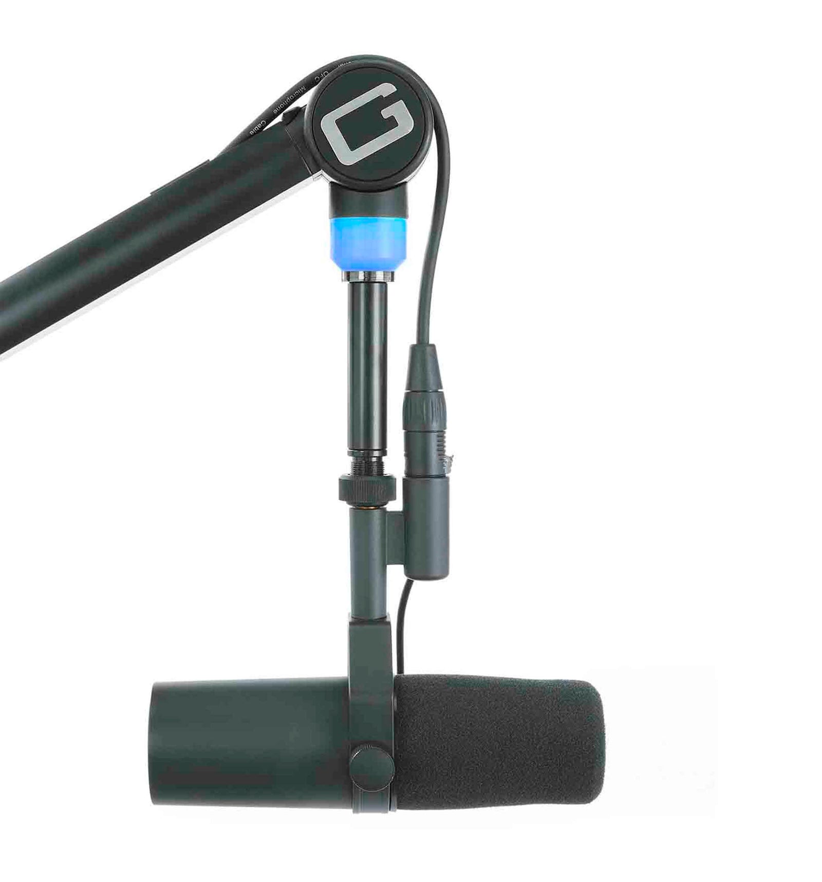 Gator Frameworks GFW-MICBCBM4000 Professional Broadcast Boom Mic Stand with On-Air Indicator Light by Gator Cases