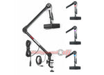 Gator Frameworks GFW-MICBCBM4000 Professional Broadcast Boom Mic Stand with On-Air Indicator Light by Gator Cases