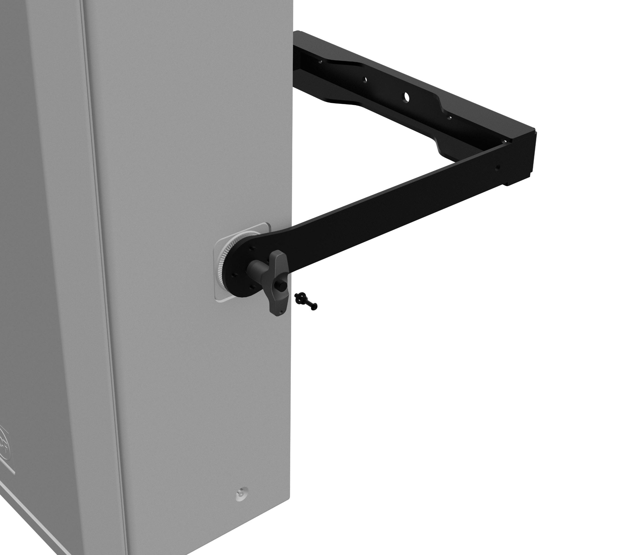RCF VBR60712 Vertical Bracket for KX 10-A Speaker - Black by RCF