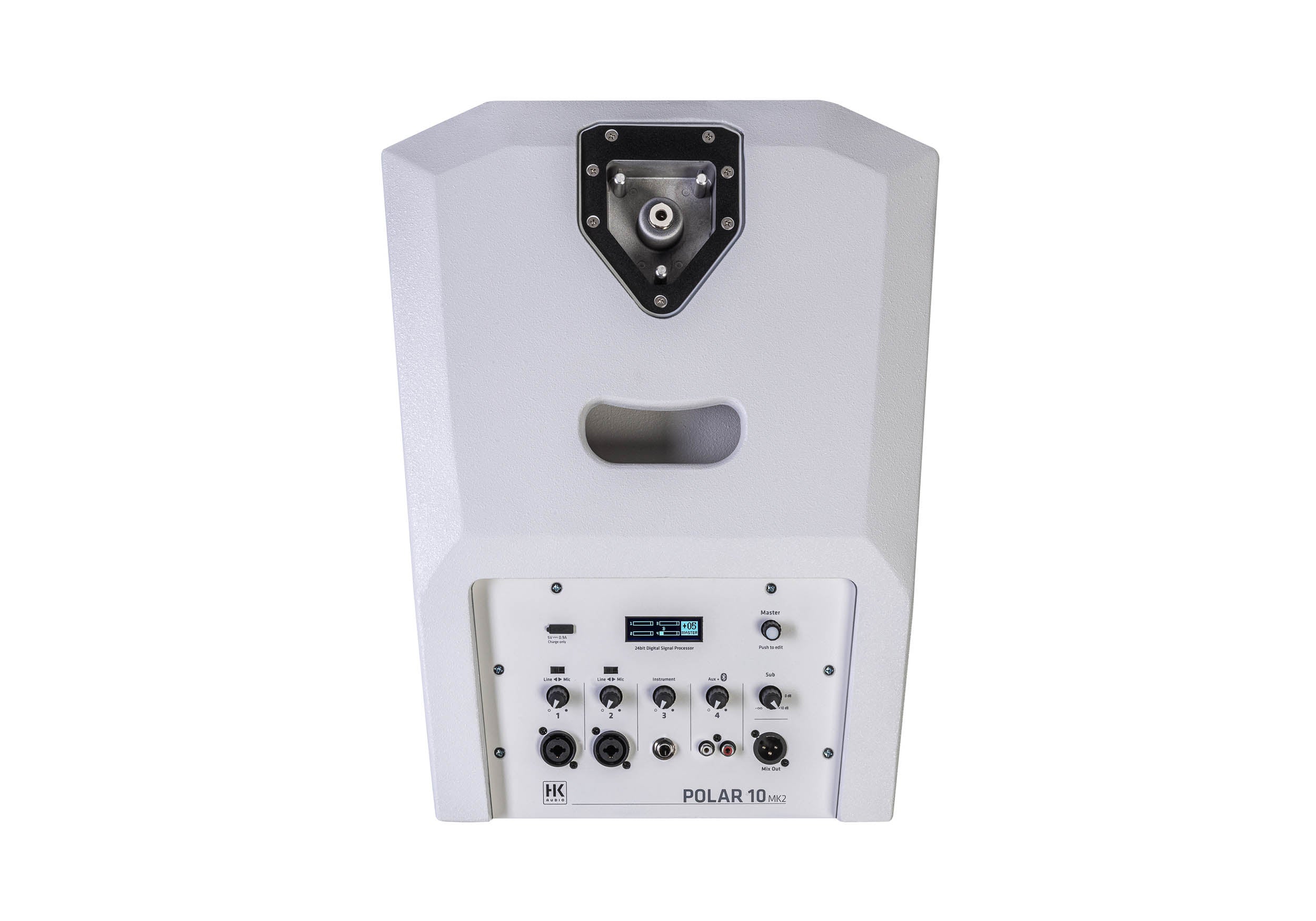 HK Audio POLAR-MKII-10-WHT Active Column Loudspeaker System White - 2000 Watt by HK Audio