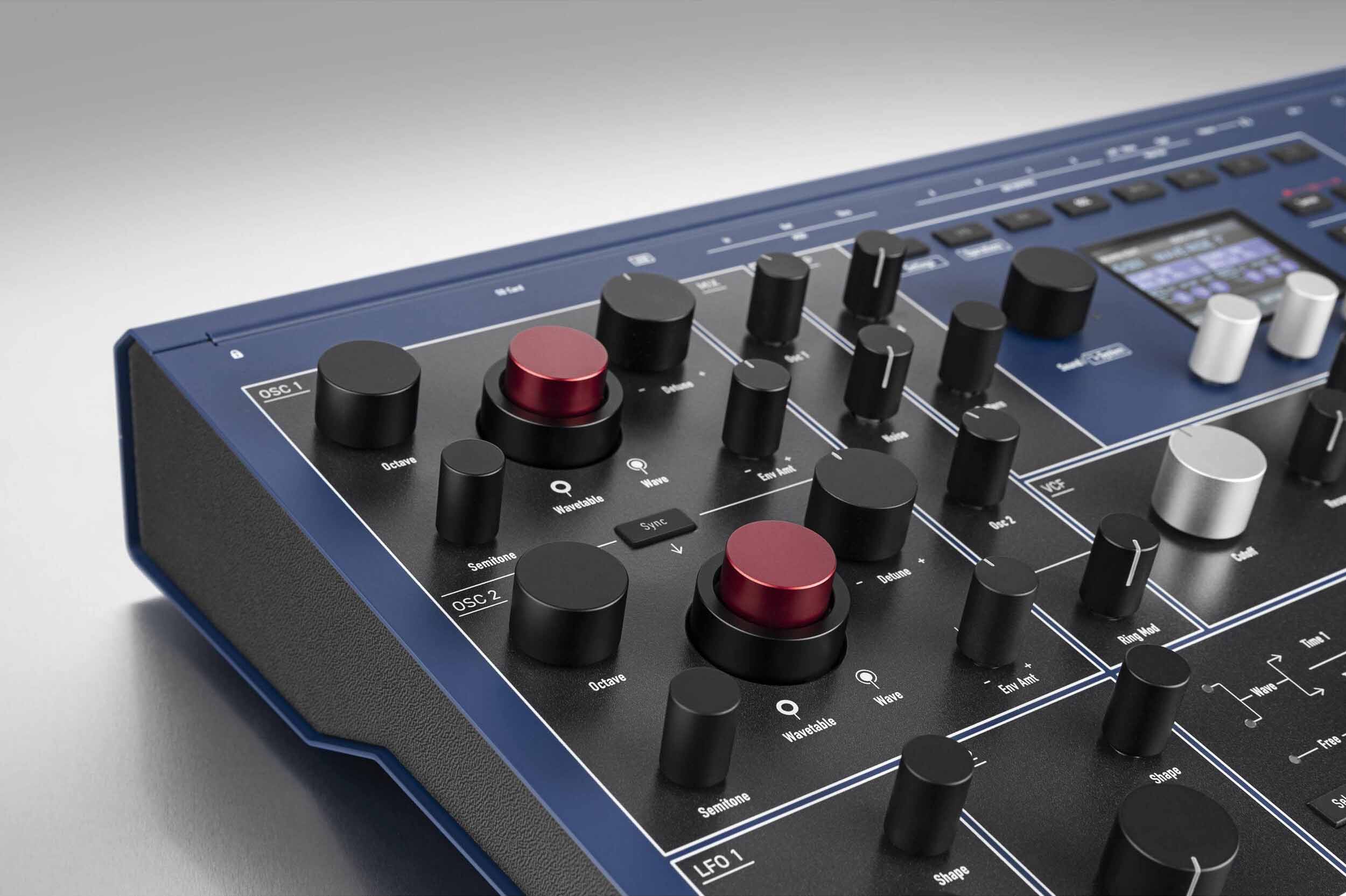 Waldorf M 16 Voice Classic Hybrid Wavetable Synthesizer Module with Analog Filters by Waldorf