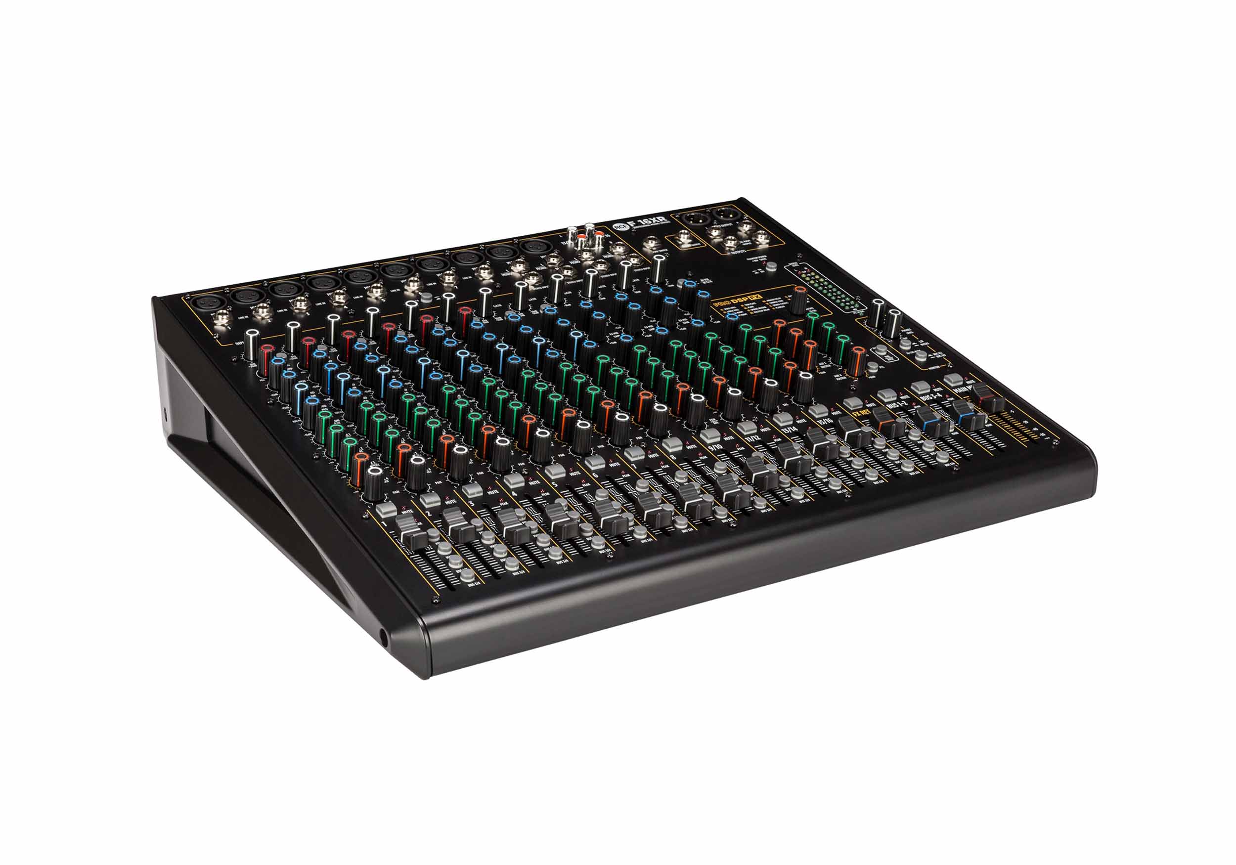 RCF F-16XR 16-Channel Mixing Console with Multi-FX and USB Recording by RCF