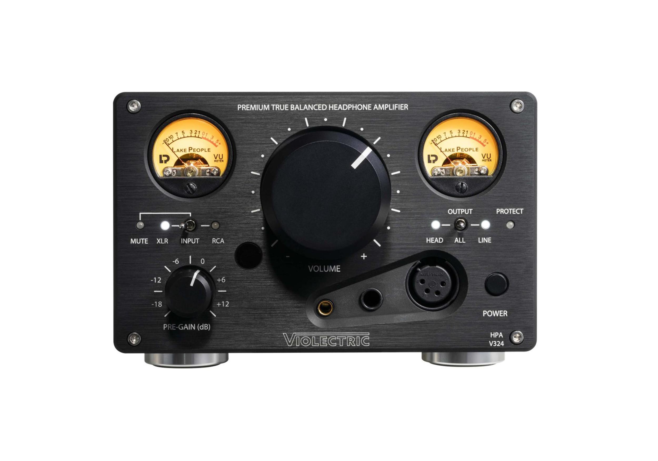 Violectric HPA-V324 True Balanced Headphone Amplifier - Black