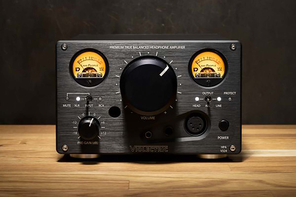 Violectric HPA-V324 Amplificateur casque véritablement symétrique - Noir