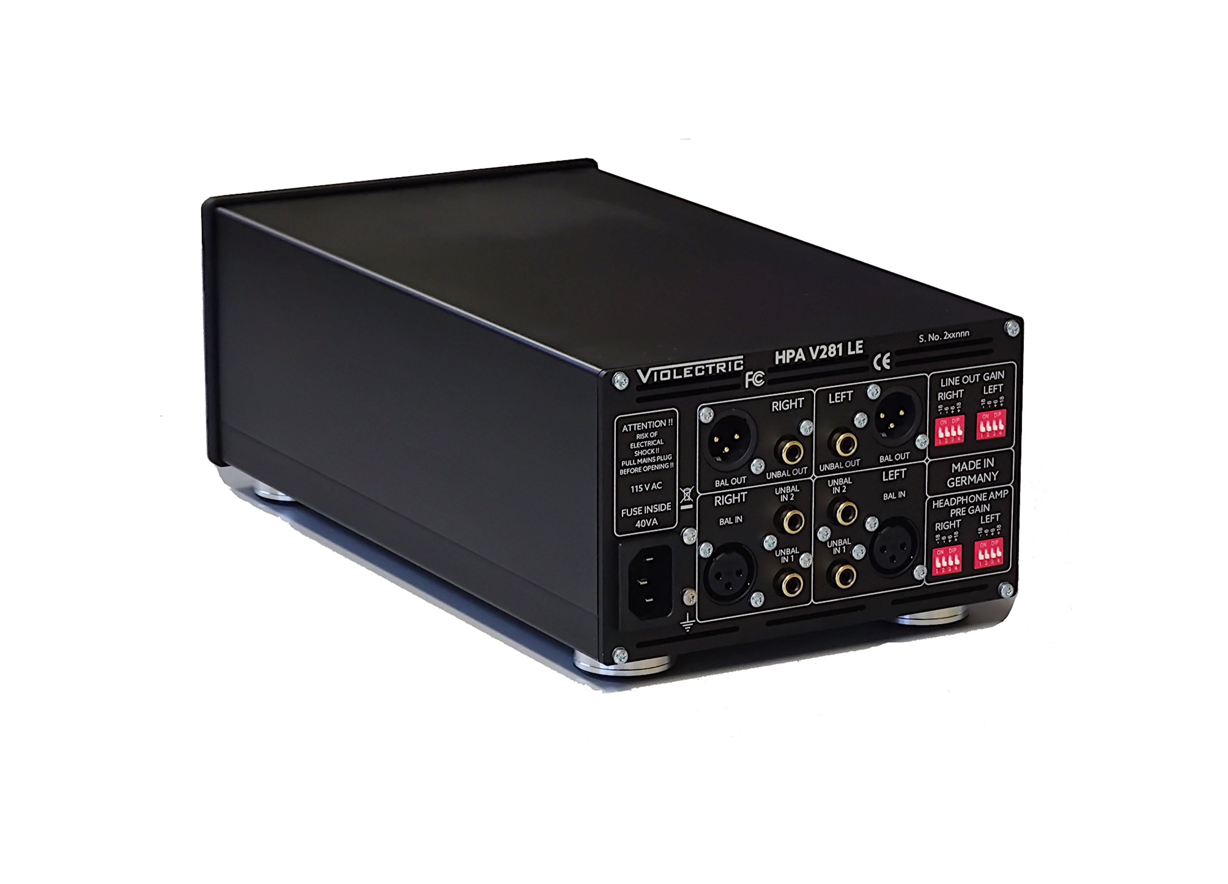 Violectric V281 True Balanced Headphone Amplifier