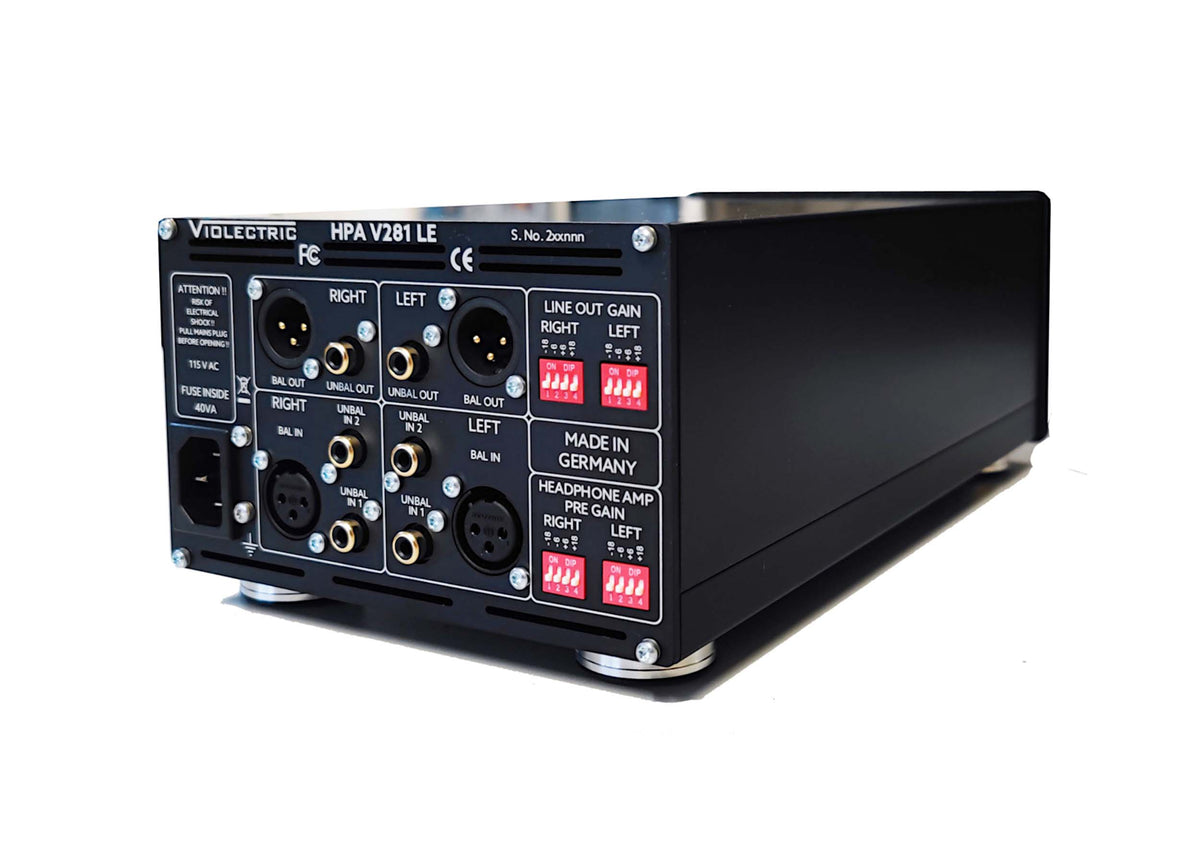 Violectric V281 True Balanced Headphone Amplifier