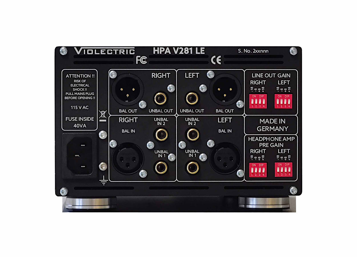 Violectric V281 True Balanced Headphone Amplifier