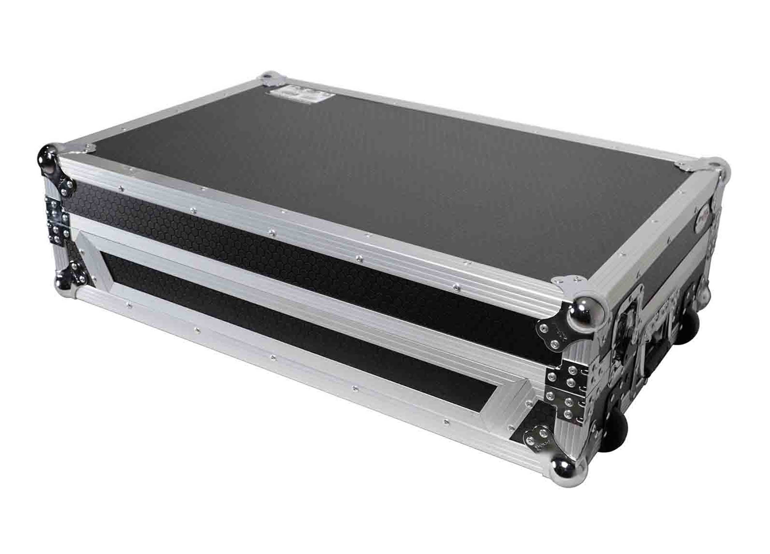 ProX XS-XDJRX3 WLT Flight Case for Pioneer XDJ-RX3, DDJ-REV5 DJ Controller with Laptop Shelf 1U Rack Space and Wheels by ProX Cases