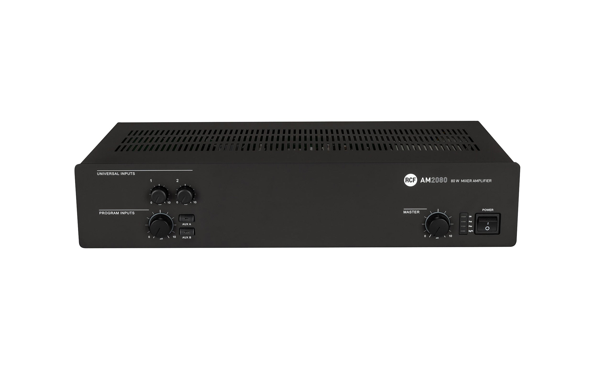 RCF AM2080 2-Input Digital Mixer Amplifier, 4 Ω / 70 V / 100 V - 80 W by RCF
