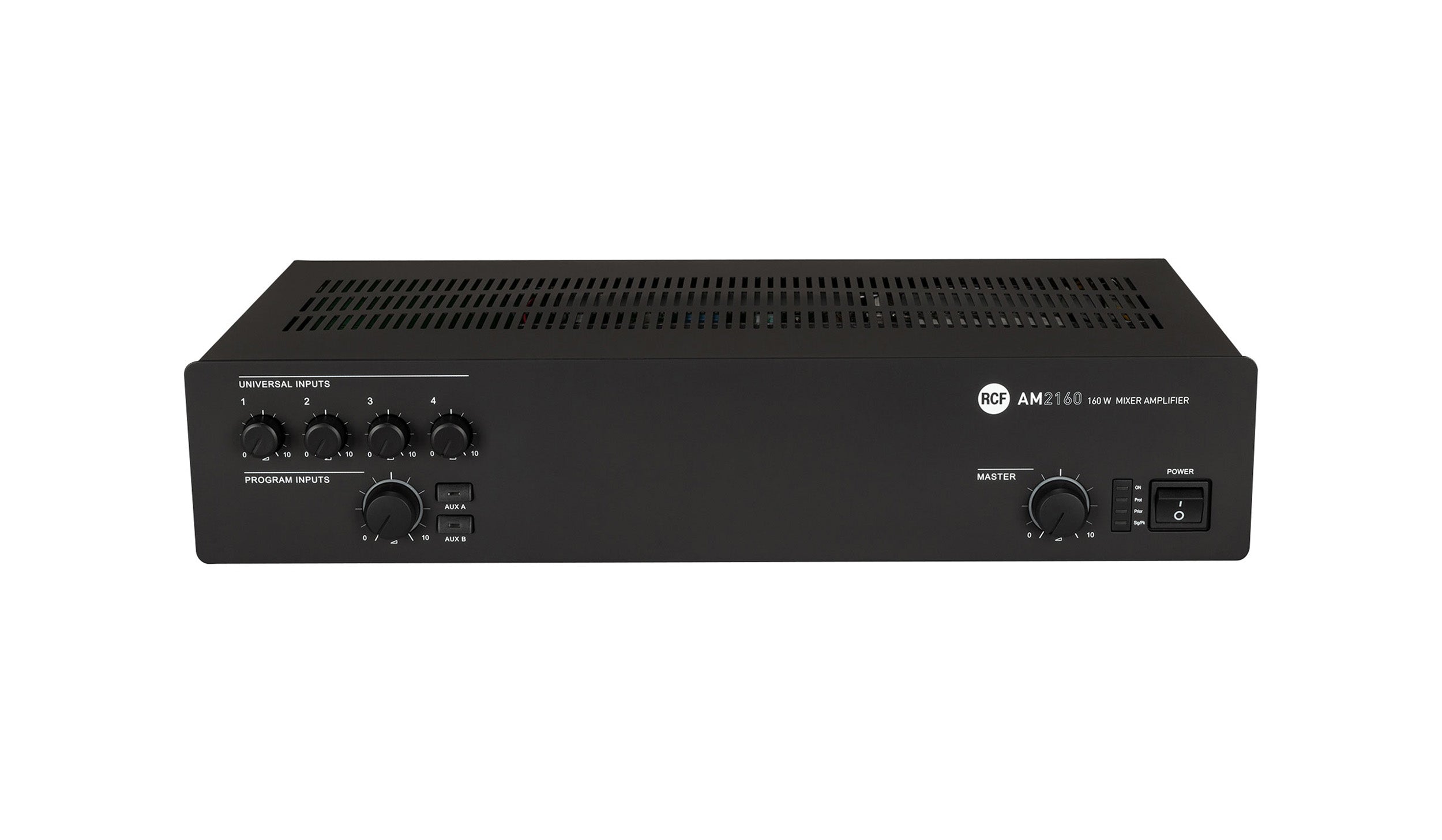 RCF AM2160 4-Input Digital Mixer Amplifier, 4 Ω/70/100V - 320 W by RCF