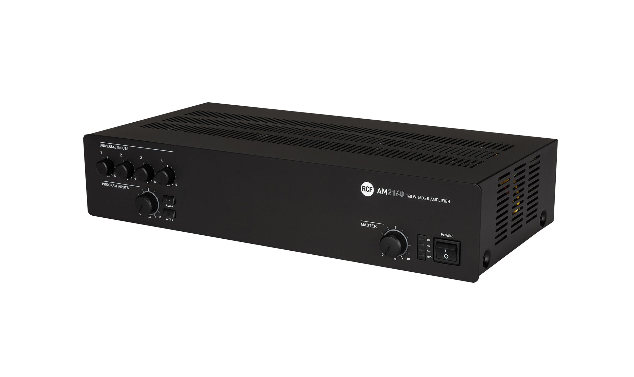 RCF AM2160 4-Input Digital Mixer Amplifier, 4 Ω/70/100V - 320 W by RCF