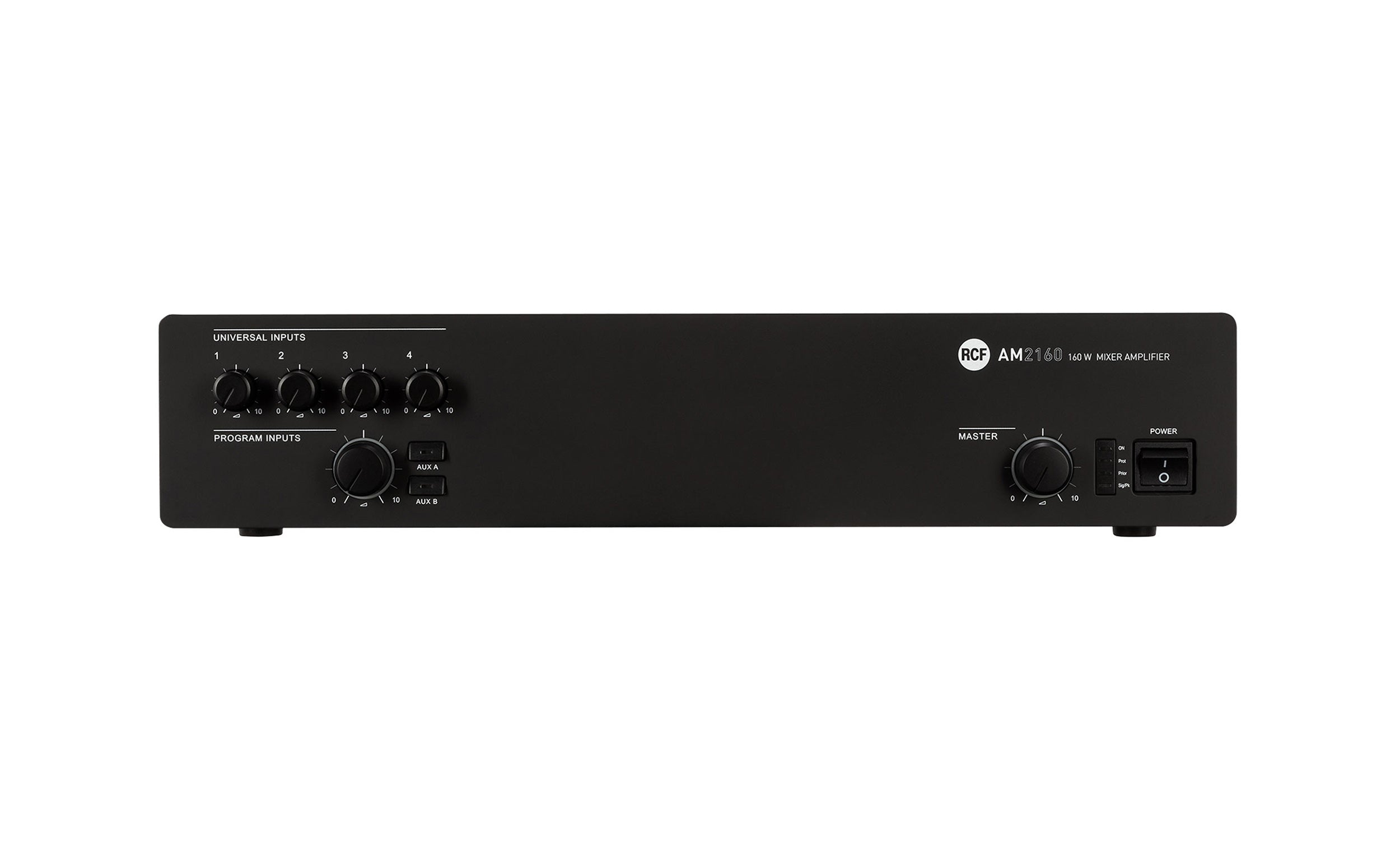 RCF AM2160 4-Input Digital Mixer Amplifier, 4 Ω/70/100V - 320 W by RCF