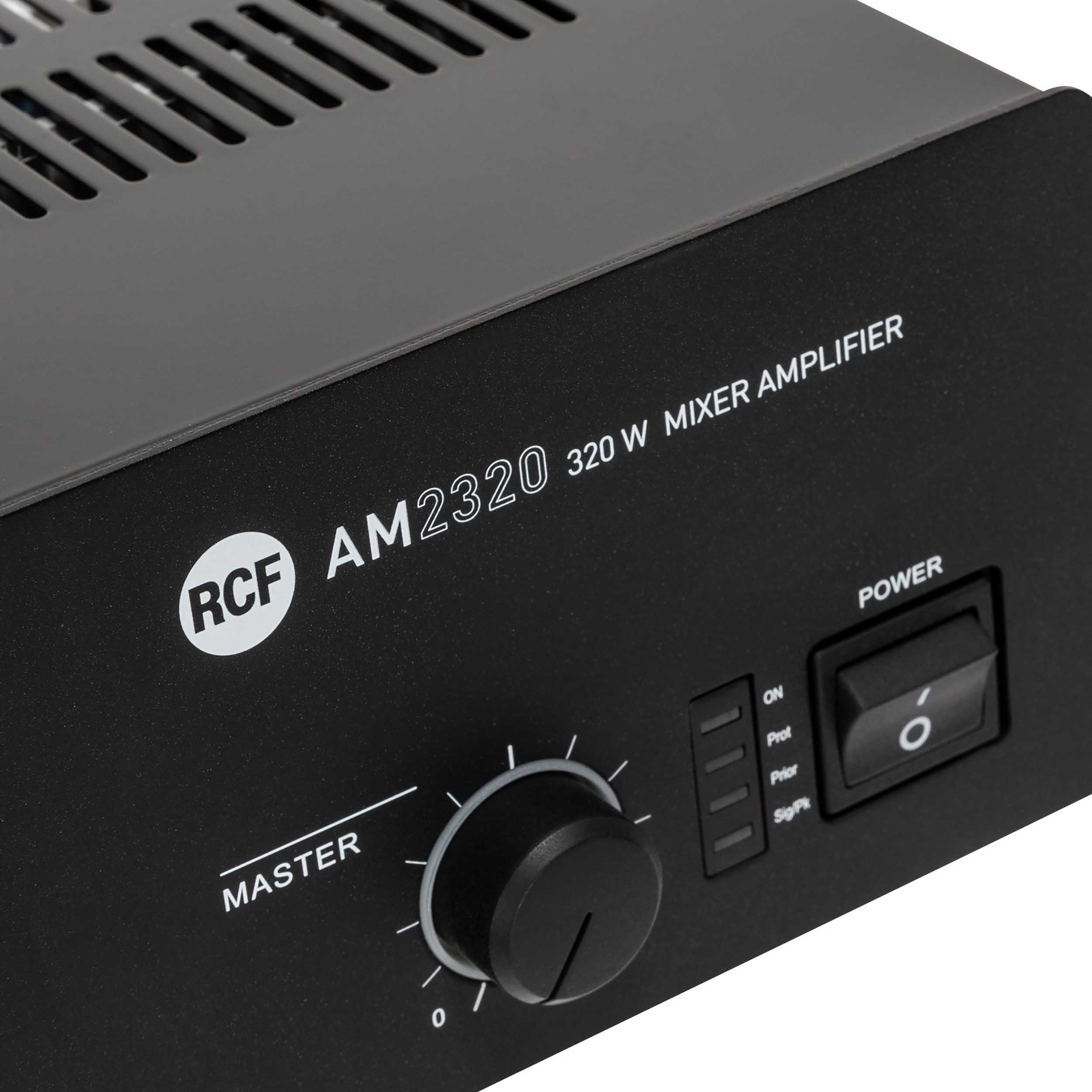 RCF AM2320 5-Input Digital Mixer/ Amplifier, 4 Ω/70/100V - 160 W by RCF