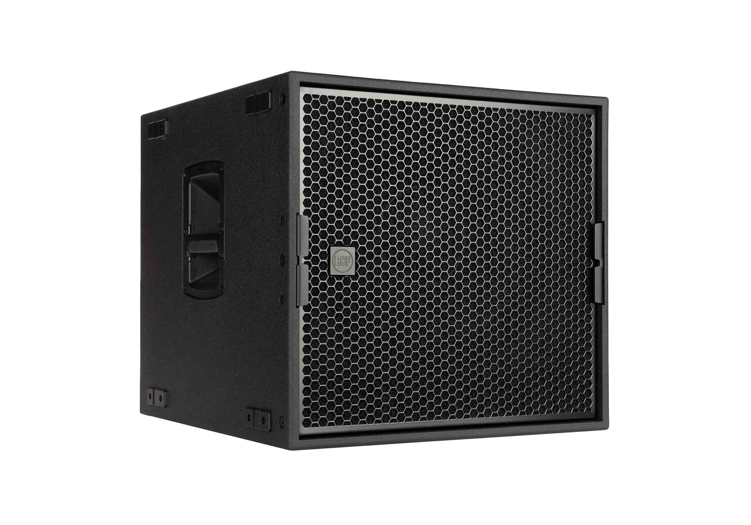 RCF SUB 9016-AS 16-Inch High Power Active Subwoofer Black - 4000 Watt by RCF