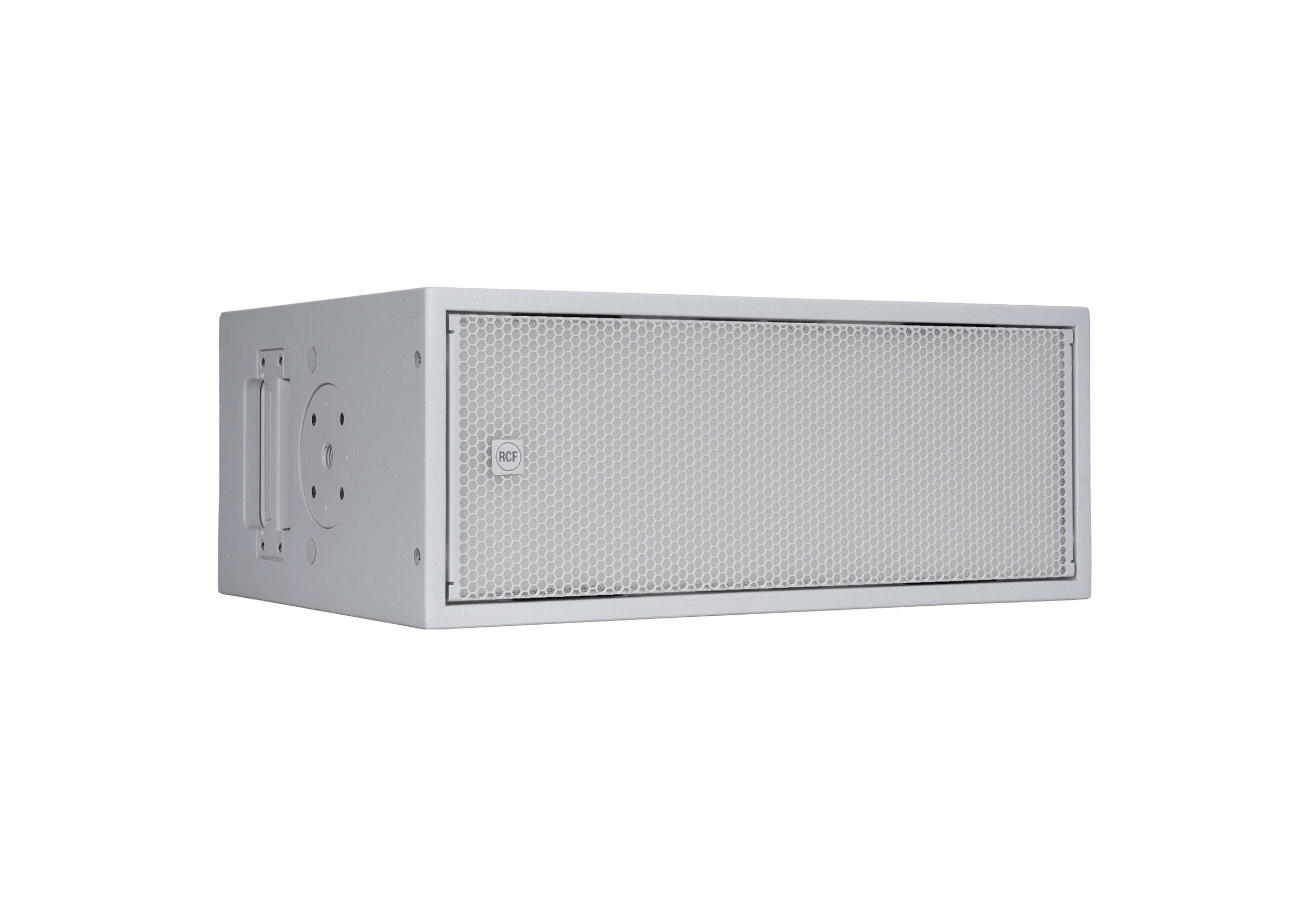 RCF SUB 808-AS W Dual 8-Inch High-Performance Active Subwoofer White - 2000 Watt by RCF