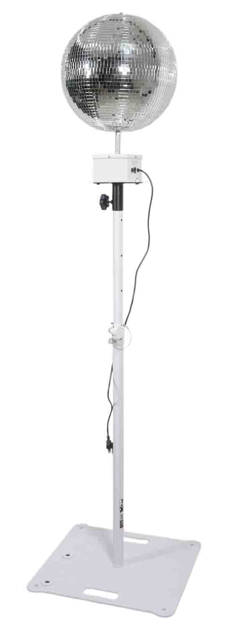 C-Stock Scratch & Dent: ProX X-MOTOS-WH Motos Universal Mirror Ball Oscillating 1RPM Motor Mounts up to 30" - White Finish by ProX Cases