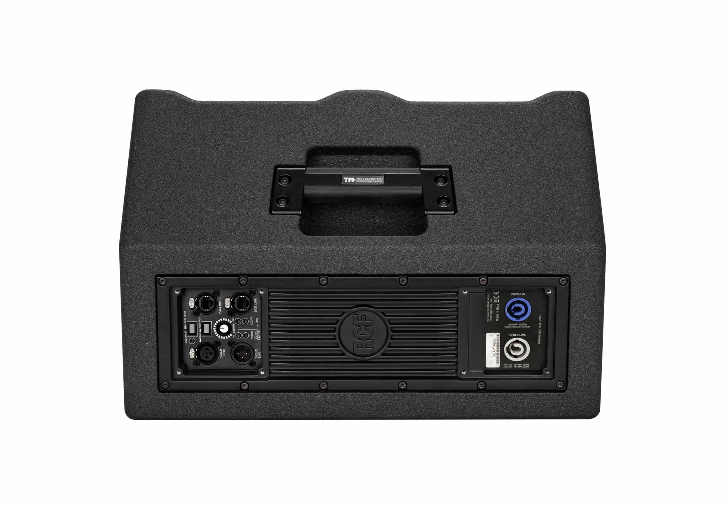 RCF TT 20-CXA Dual 8-Inch Two-Way High-Definition Active Monitor Black - 2000W by RCF