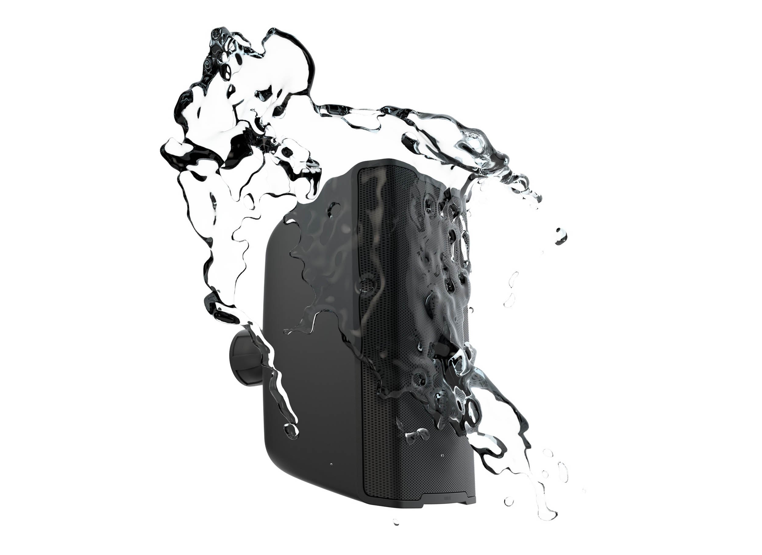 LD Systems DQOR8TB 16 Ohm Two-way Passive Indoor/Outdoor Installation Loudspeaker with 8-inch Woofer - Black by LD Systems