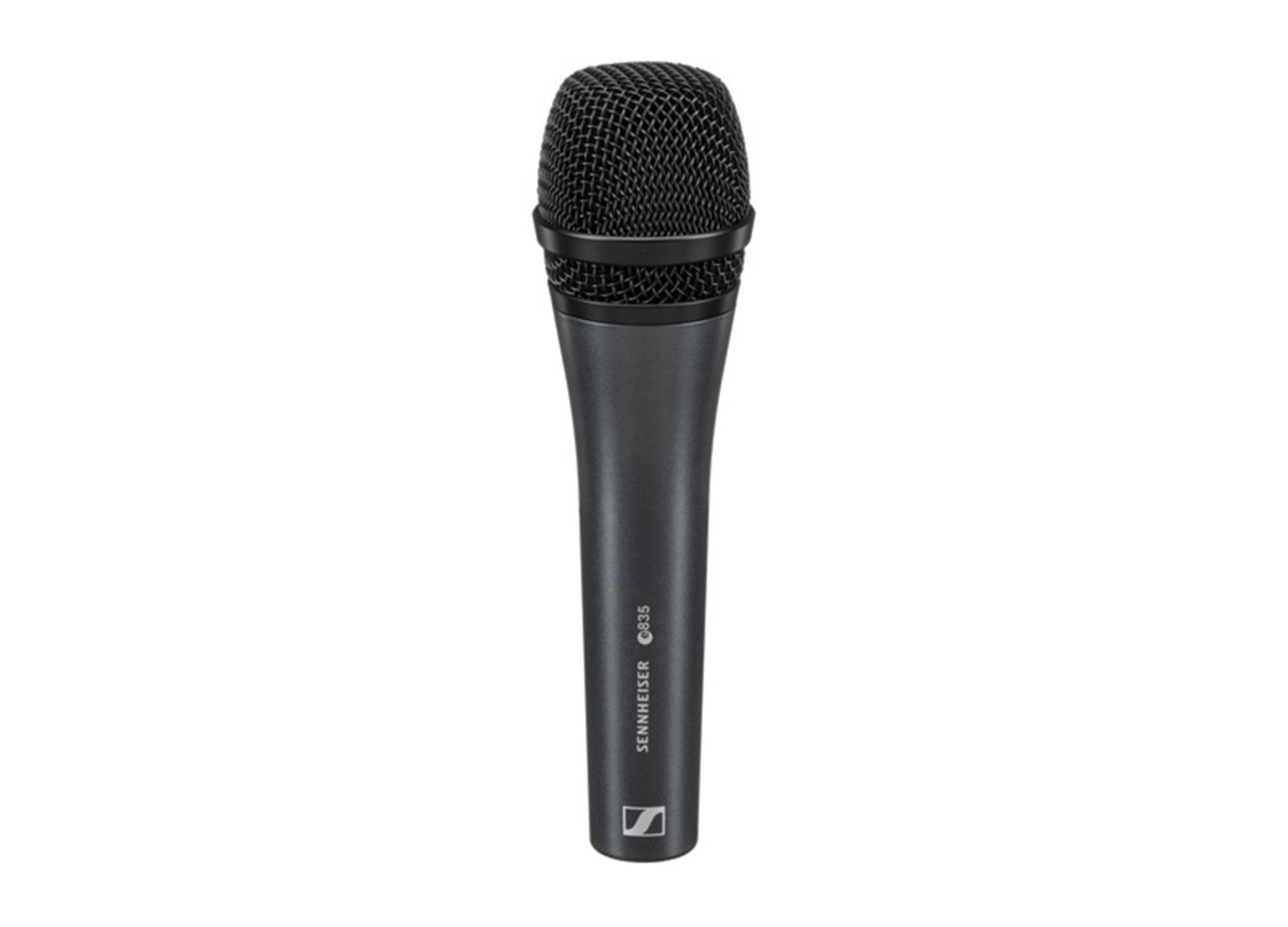 Sennheiser E 835 Cardioid Handheld Dynamic Vocal Microphone with Clip & Pouch - Black by Sennheiser