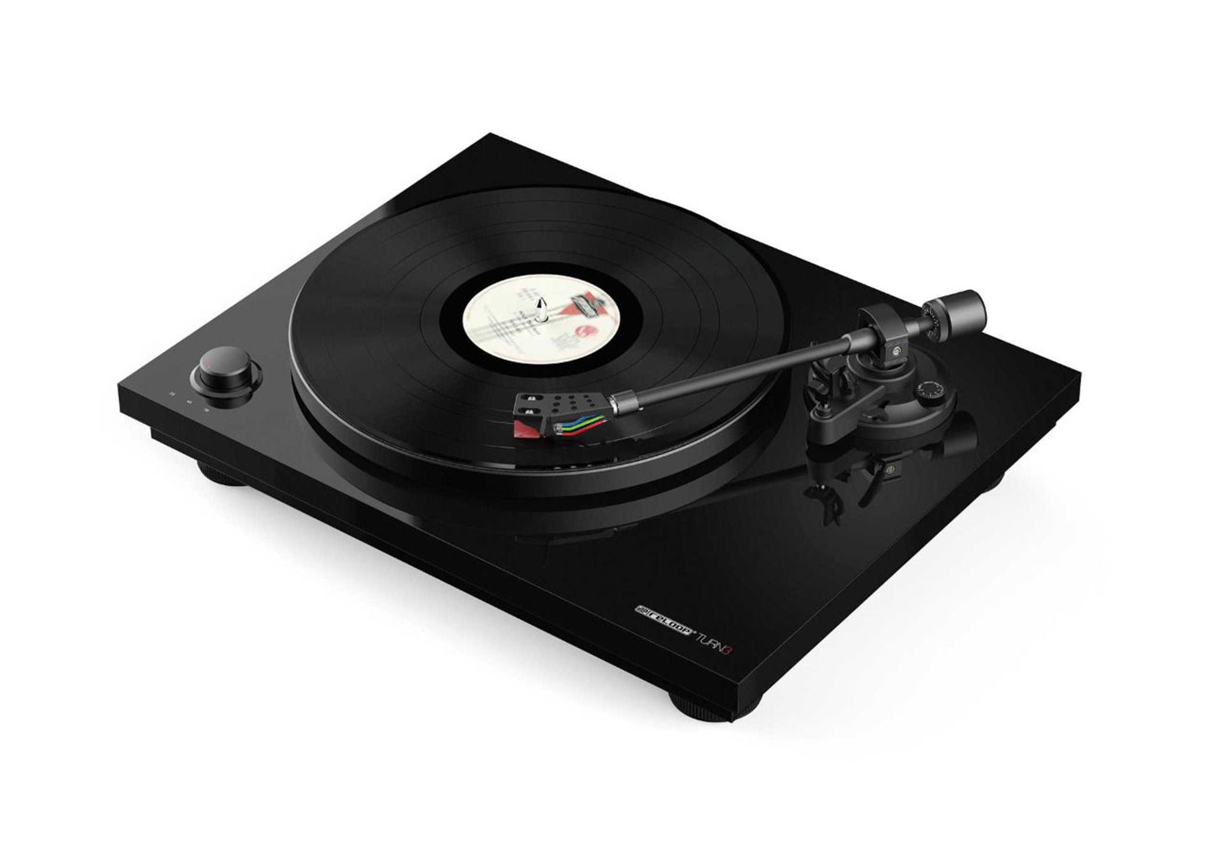 Reloop TURN-3-MK2 Premium HiFi-Turntable with Digital USB-Audio Interface - Black
